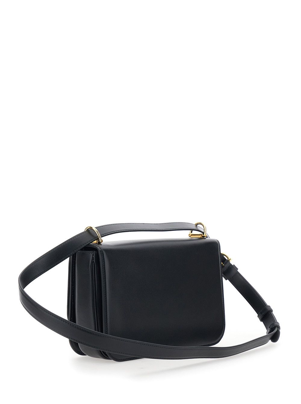 Gucci 'Siena Small' Black Shoulder Bag with Claw on the Front in Leather Woman Size ONE SIZE - 3 Thumbnail
