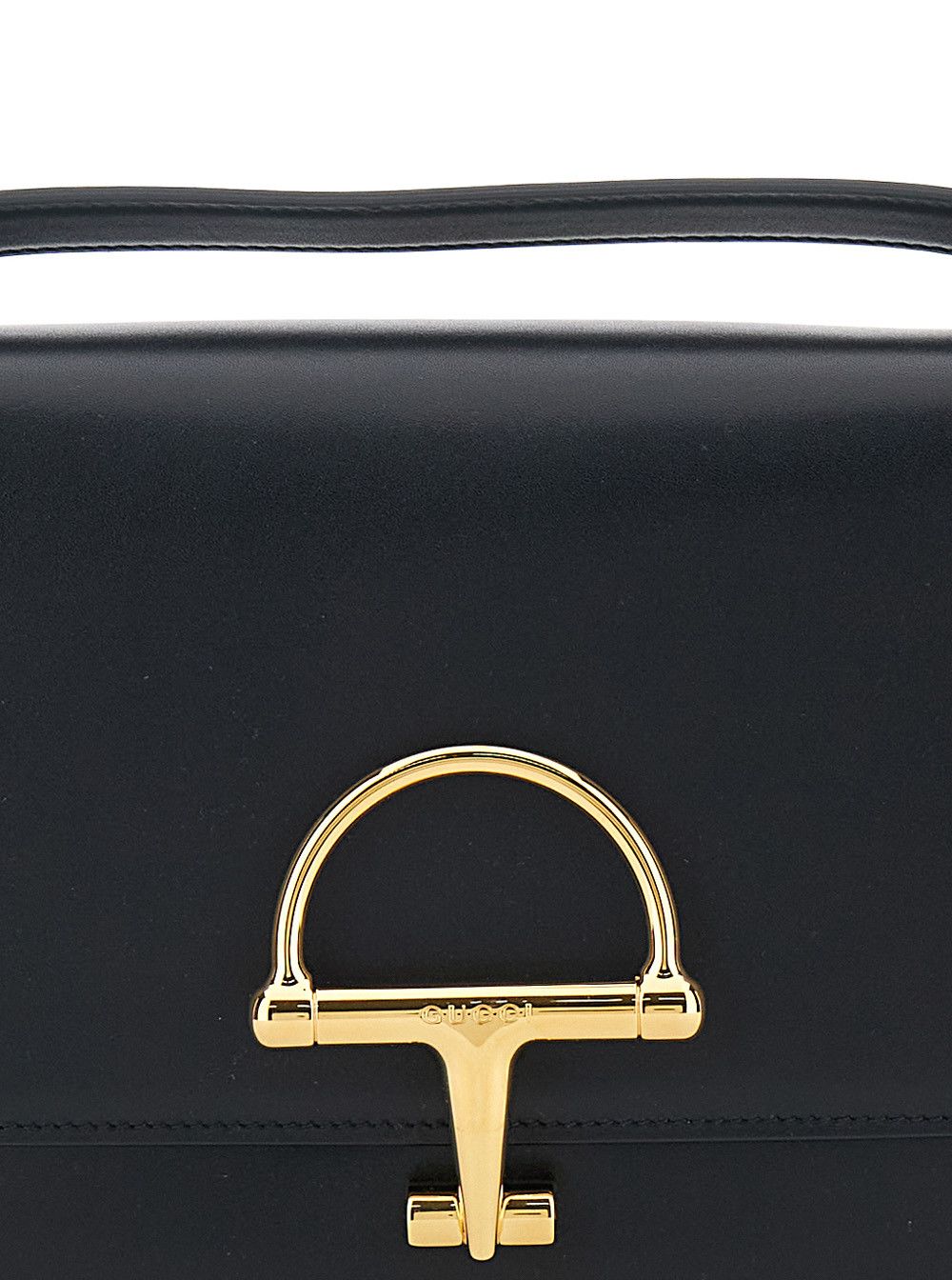 Gucci 'Siena Small' Black Shoulder Bag with Claw on the Front in Leather Woman Size ONE SIZE - 5 Thumbnail
