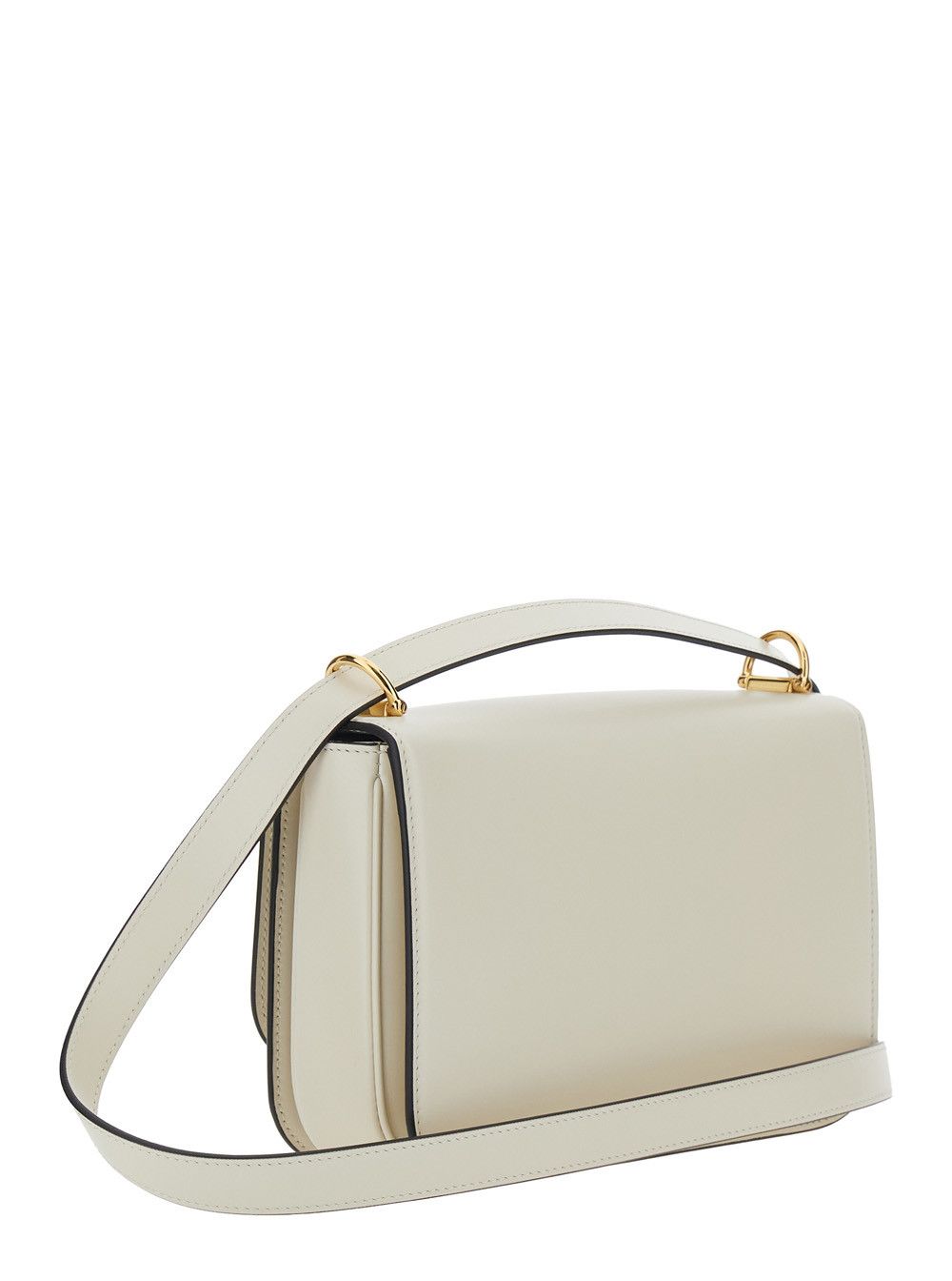 Gucci 'Siena Small' White Shoulder Bag with Claw on the Front in Leather Woman Size ONE SIZE - 3 Thumbnail