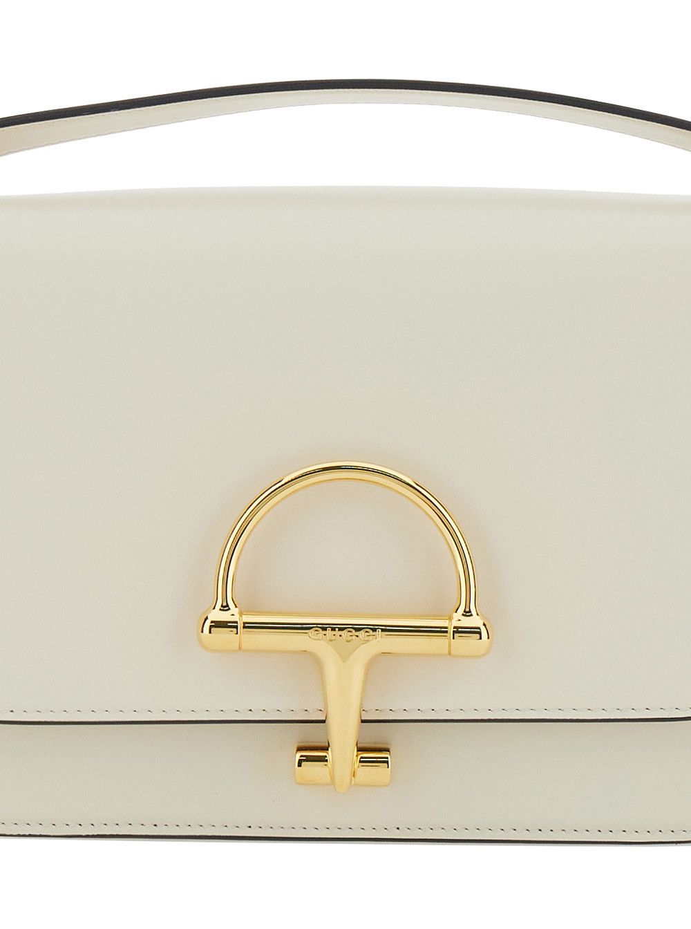 Gucci 'Siena Small' White Shoulder Bag with Claw on the Front in Leather Woman Size ONE SIZE - 5 Thumbnail