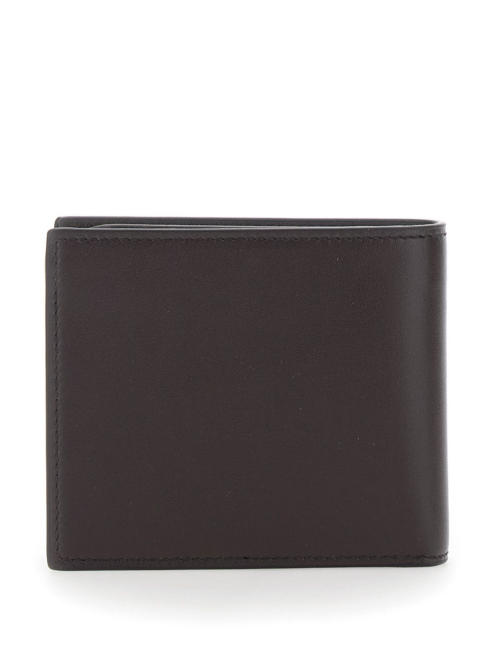 Gucci Brown Bi-Fold Wallet with Horsebit on the Front and Logo Imprinted Inside in Leather Men Size ONE SIZE - 4 Thumbnail