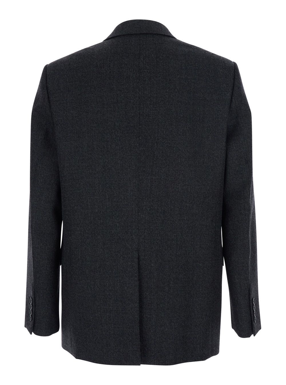 Gucci Grey Single-Breasted Jacket with Notched Revers in Wool Man Size US XL / EU 56 / 4 - 2 Thumbnail