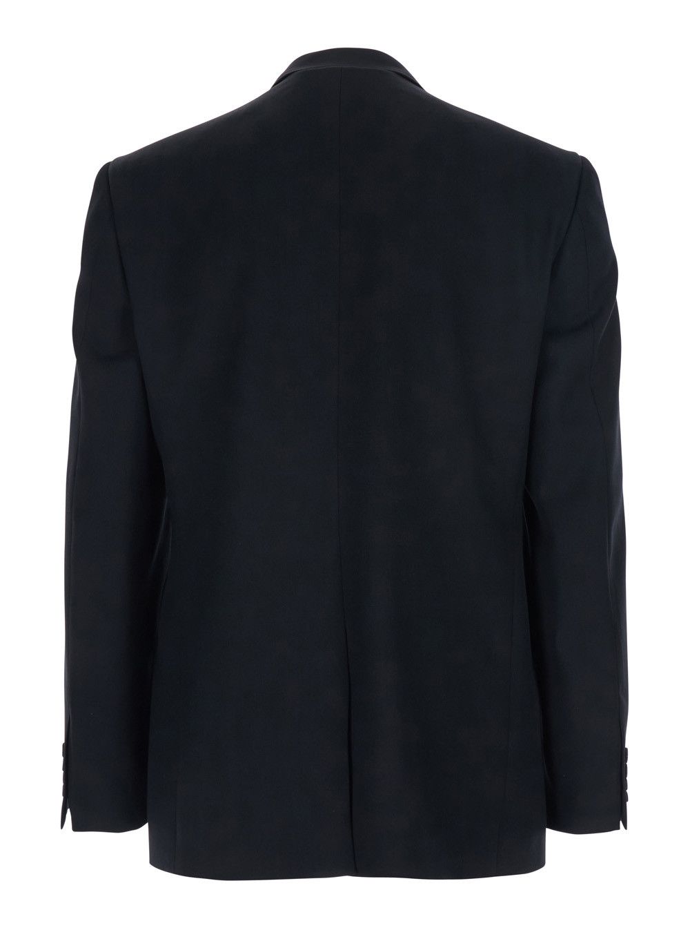 Balenciaga Black Single-Breasted Jacket with Notched Revers in Wool Man Size US M / EU 48-50 / 2 - 2 Thumbnail