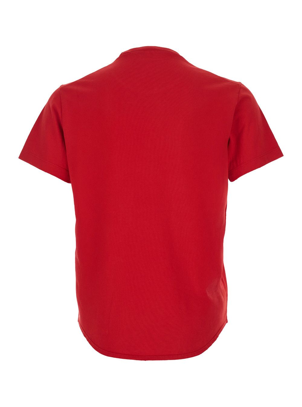 Dsquared2 'D2 x Magliano' Red Crewneck T-Shirt with Maxi Print on the Front in Cotton Man Size US L / EU 52-54 / 3 - 2 Thumbnail