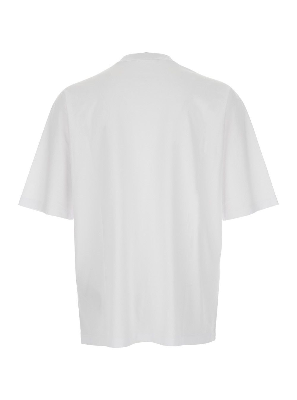 Dsquared2 'D2 x Magliano' White Crewneck T-Shirt with Maxi Print on the Front in Cotton Man Size US M / EU 48-50 / 2 - 2 Thumbnail