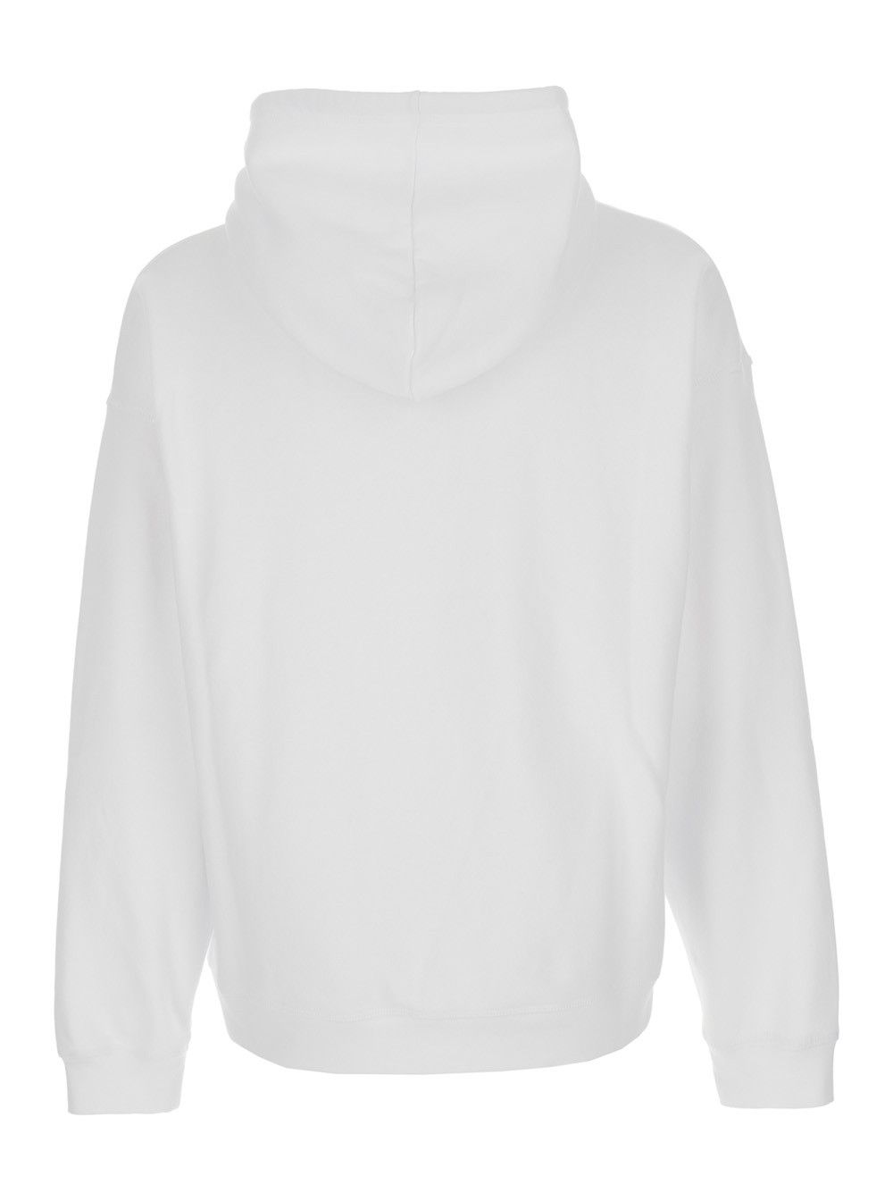 Dsquared2 'D2 x Magliano' White Hoodie with Drawstring Hood with Maxi Print on the Front in Cotton Man Size US L / EU 52-54 / 3 - 2 Thumbnail