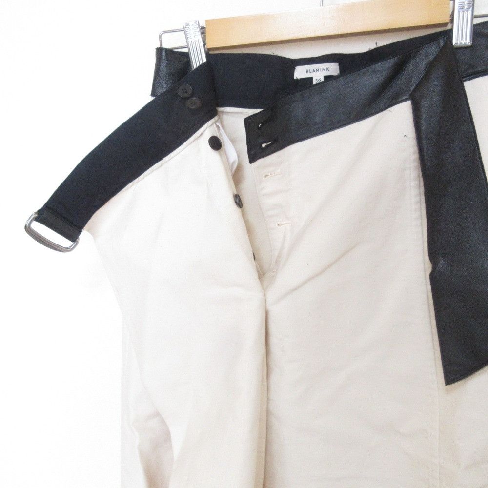 Other Other BLAMINK Maxi Skirt Leather Cotton Skirt Leather Skirts DUTY FREE for USA Size ONE SIZE - 5 Thumbnail