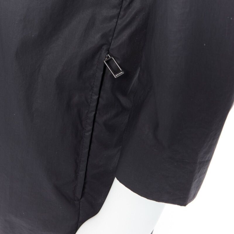 Dior DIOR HOMME black hooded utilitarian drawstrings zipper windbreaker jacket Size US S / EU 44-46 / 1 - 10 Thumbnail
