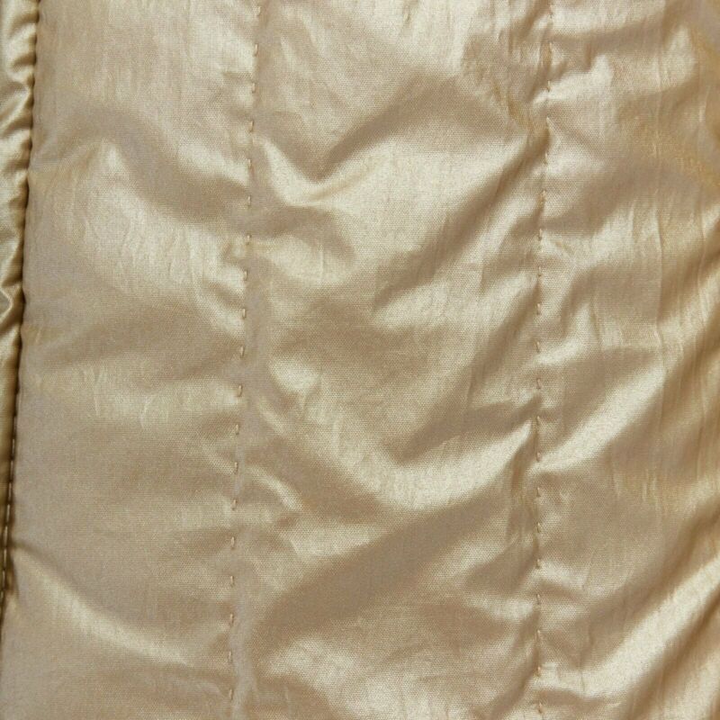 Prada PRADA metallic gold nylon polyester padded hooded fitted winter jacket IT38 XS Size US XS / EU 42 / 0 - 9 Thumbnail