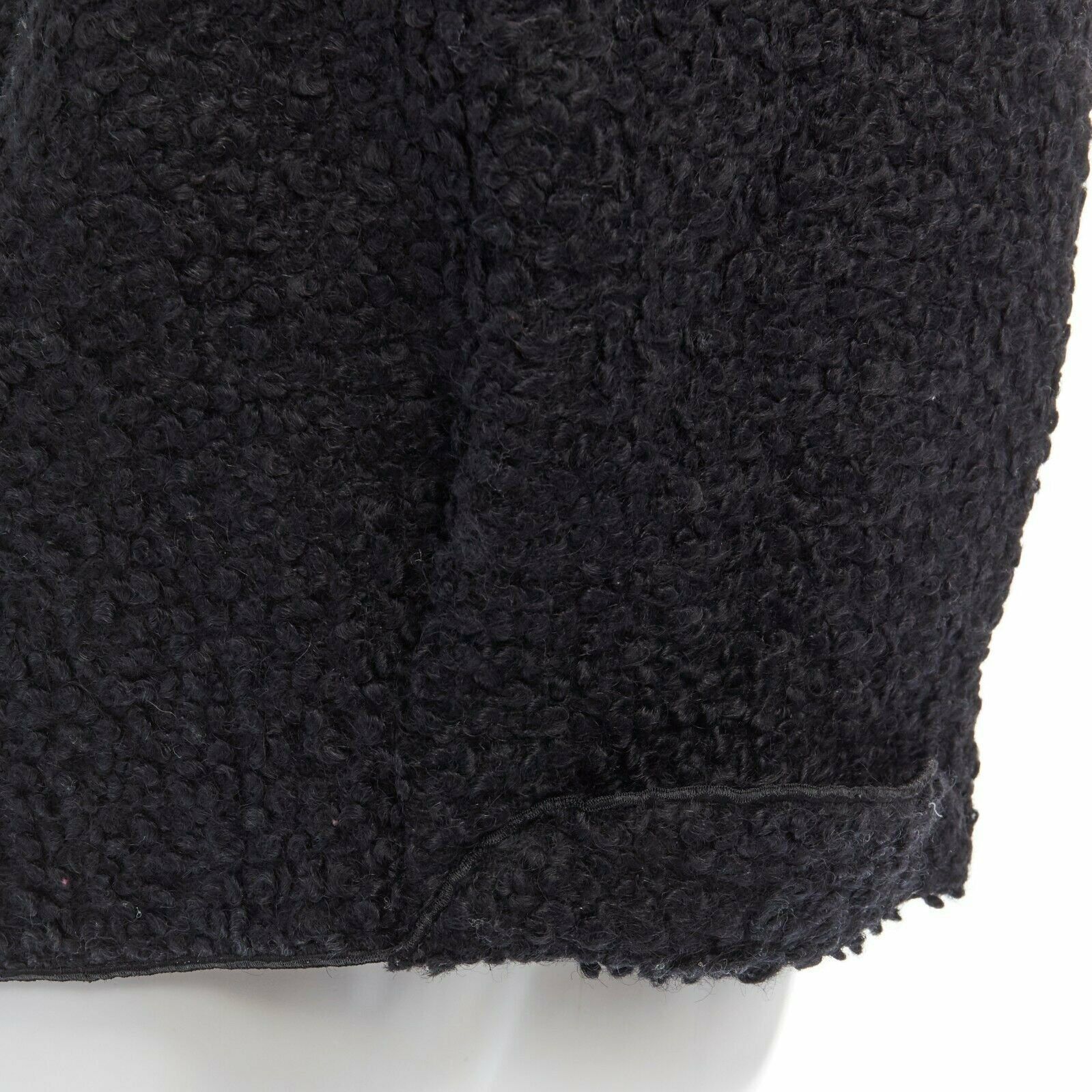 Roland Mouret RM ROLAND MOURET wool mohair blend draped collar sleeveless vest jacket US6 M Size M / US 6-8 / IT 42-44 - 10 Thumbnail