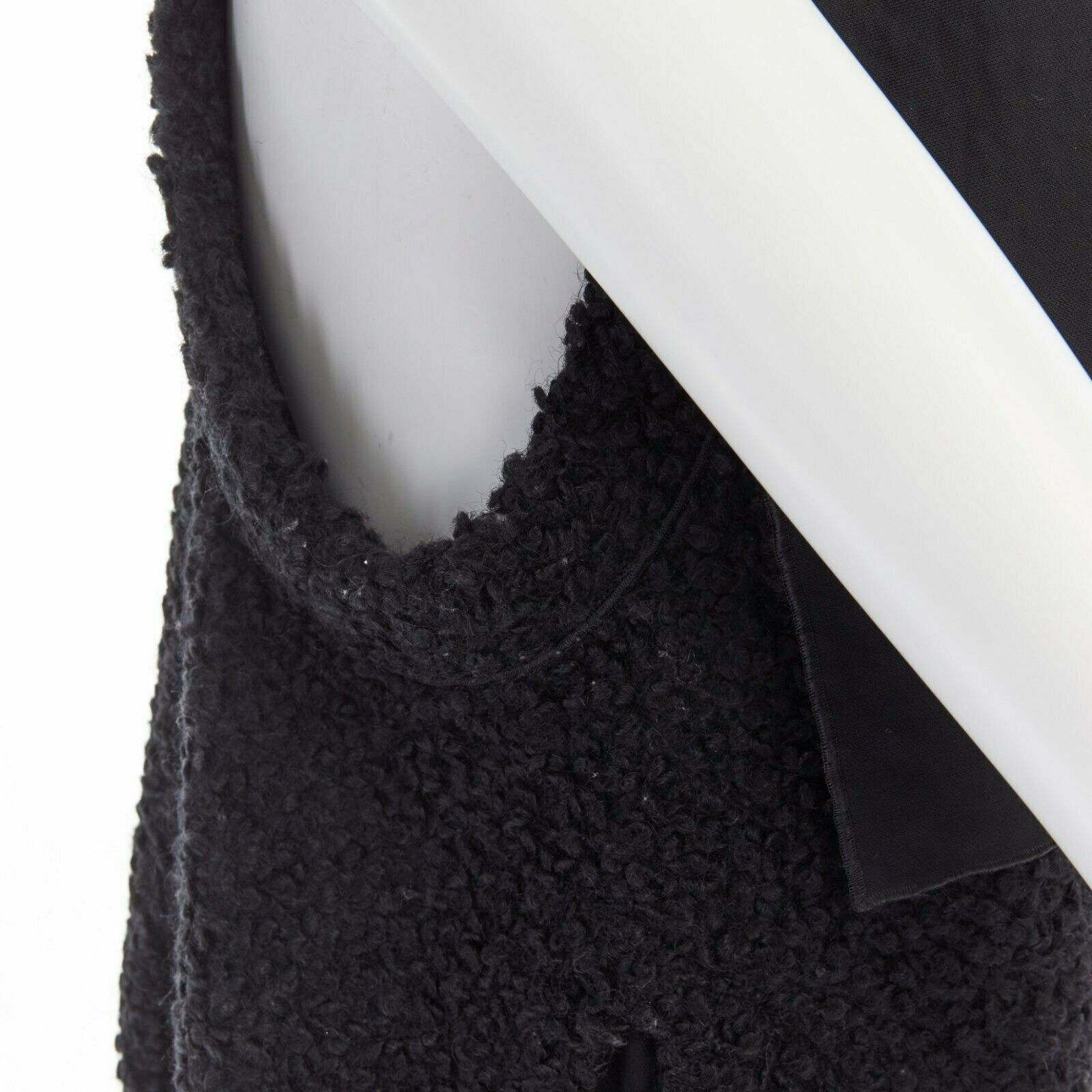 Roland Mouret RM ROLAND MOURET wool mohair blend draped collar sleeveless vest jacket US6 M Size M / US 6-8 / IT 42-44 - 8 Thumbnail