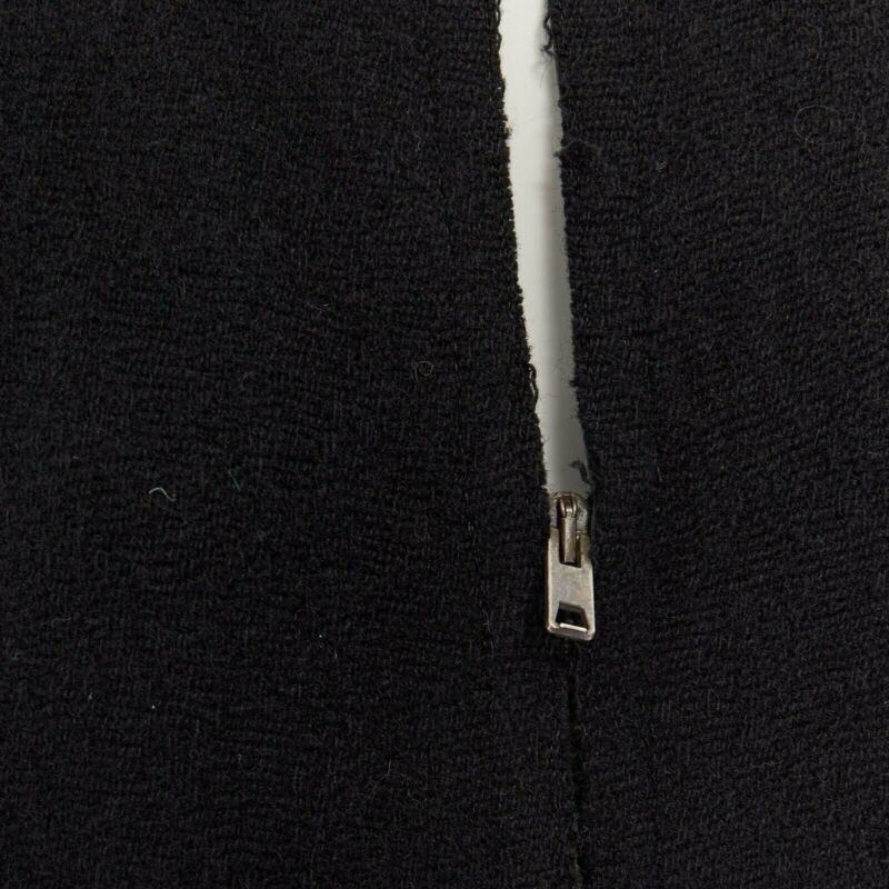 Isabel Marant runway ISABEL MARANT Jeams leather sleeve wool zip up baseball bomber jacket S Size S / US 4 / IT 40 - 7 Thumbnail