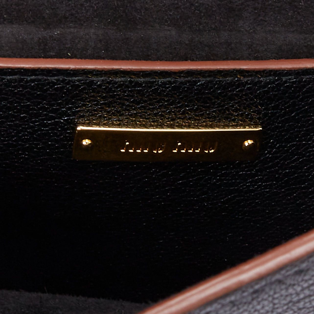 Miu Miu MIU MIU Lady black leather colorful rhinestone buckle flap crossbody bag Size ONE SIZE - 10 Thumbnail