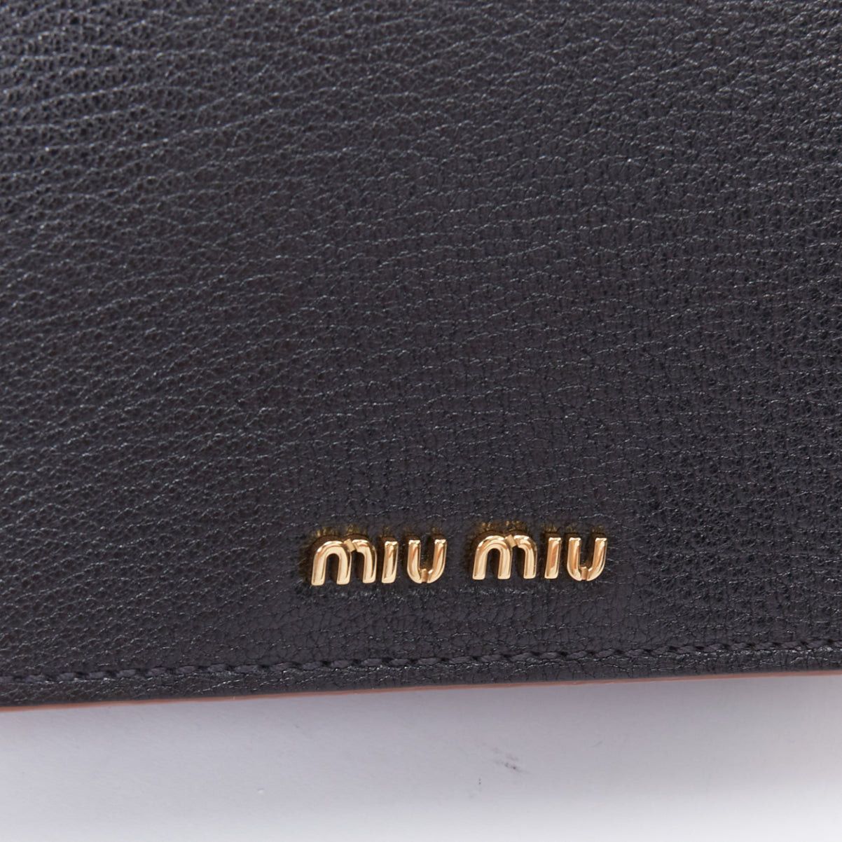 Miu Miu MIU MIU Lady black leather colorful rhinestone buckle flap crossbody bag Size ONE SIZE - 8 Thumbnail