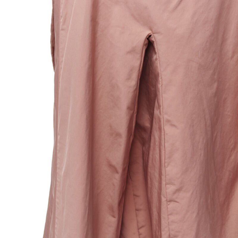 Marni MARNI dusty blush pink polyamide nylon spread collar blazer jacket IT40 XS Size S / US 4 / IT 40 - 9 Thumbnail