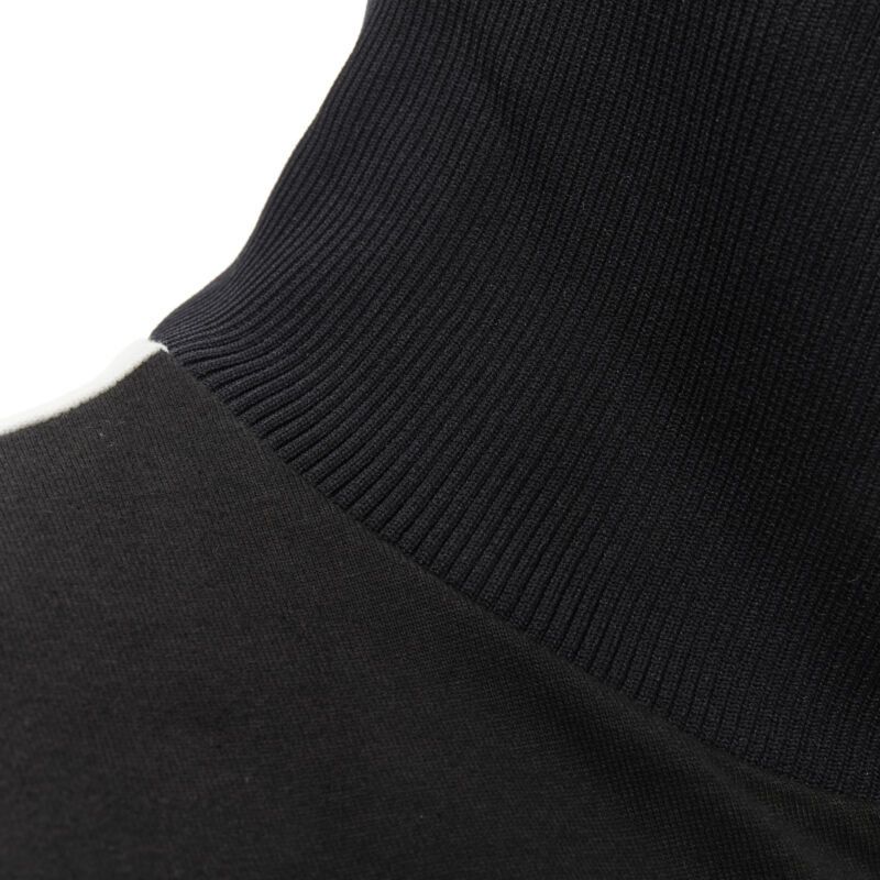 Marni MARNI black navy white geometric colorblock patchwork track jacket IT42 M Size M / US 6-8 / IT 42-44 - 11 Thumbnail