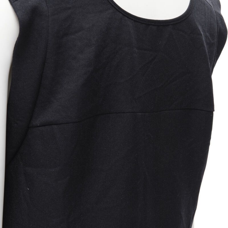 Marni MARNI navy blue crinkled scoop neck boxy dress IT42 S Size M / US 6-8 / IT 42-44 - 8 Thumbnail
