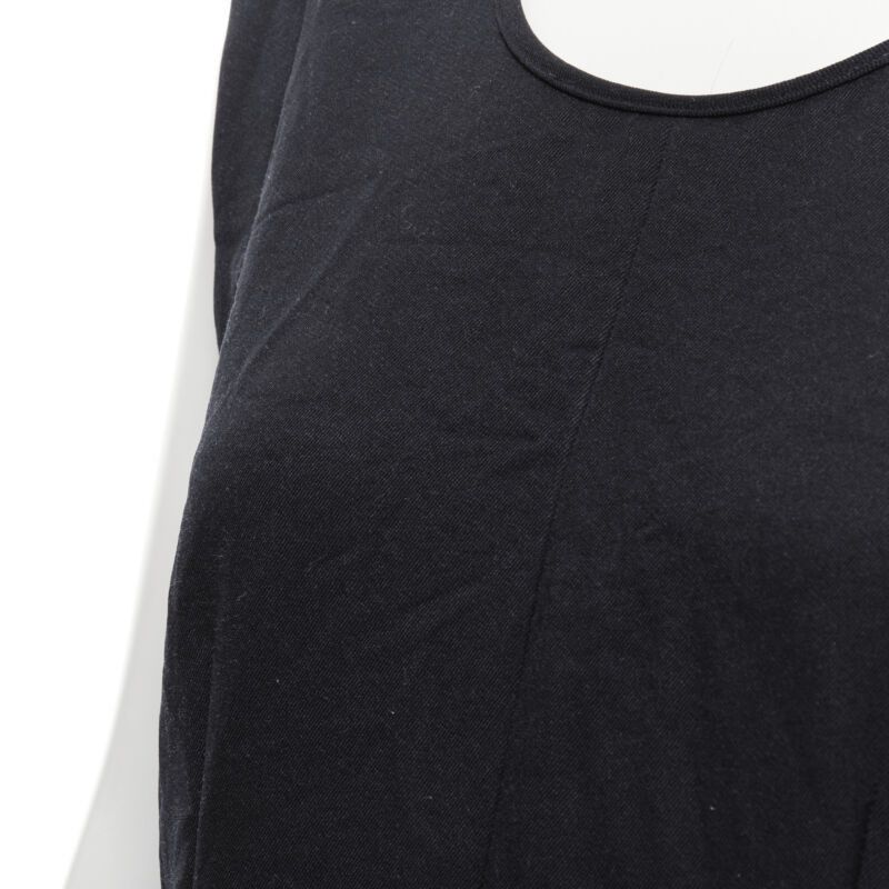 Marni MARNI navy blue crinkled scoop neck boxy dress IT42 S Size M / US 6-8 / IT 42-44 - 7 Thumbnail
