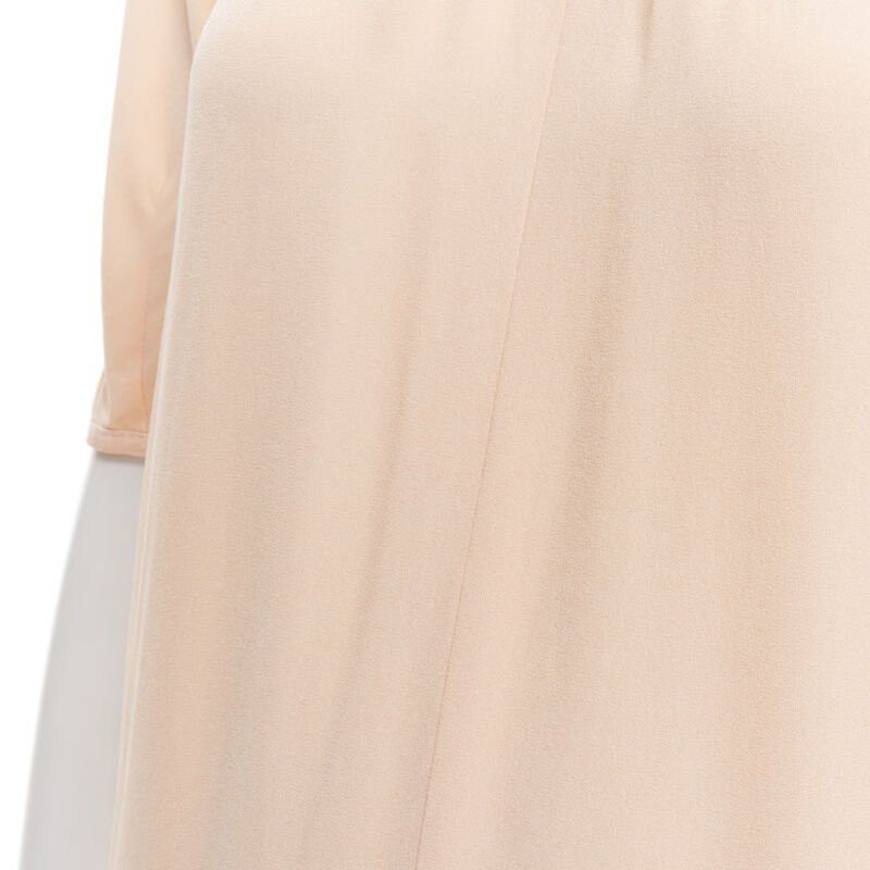 Marni MARNI 2019 peach pleated collar round sleeve short sleeve midi dress IT36 XS Size XS / US 0-2 / IT 36-38 - 9 Thumbnail