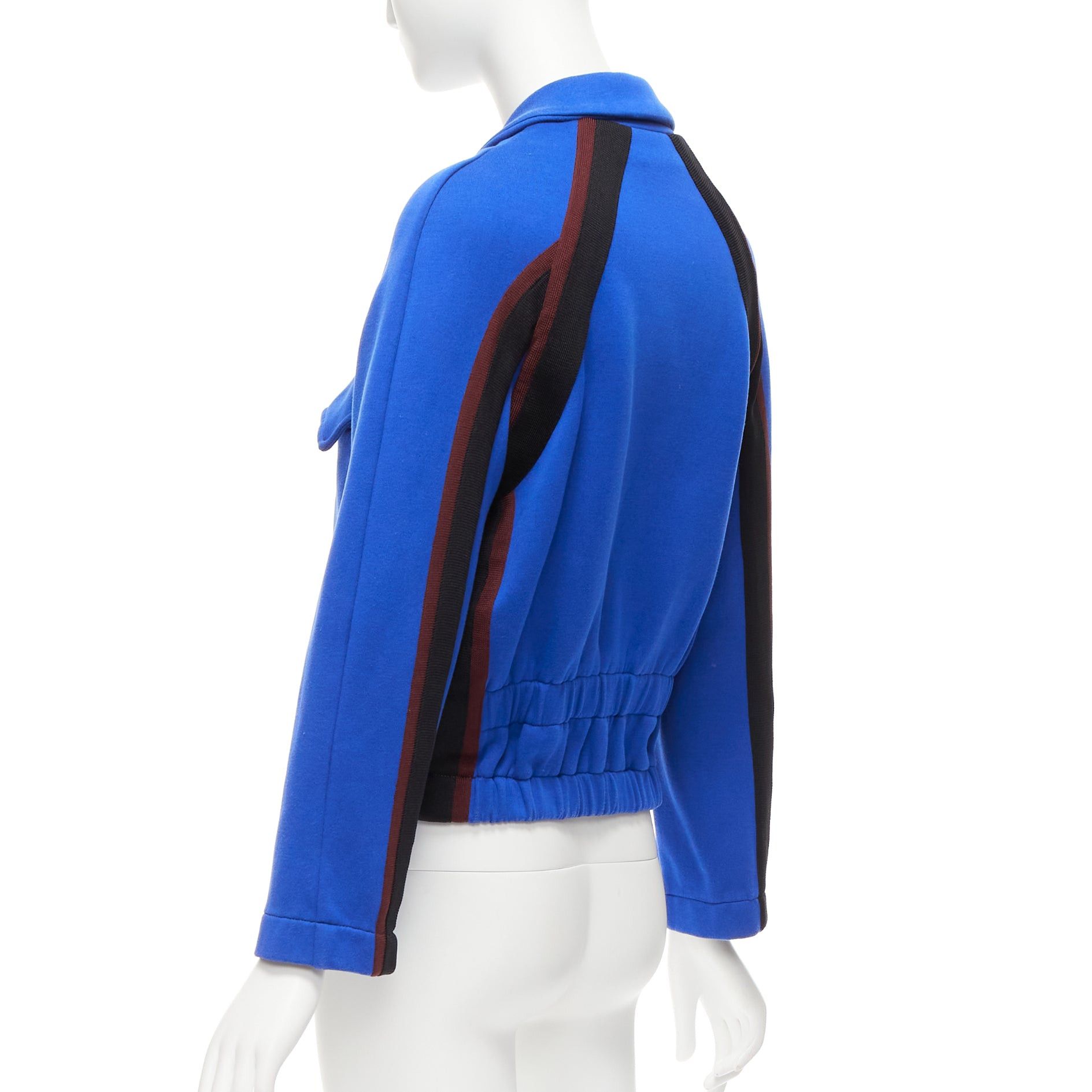 Marni MARNI electric blue track suit raglan bomber jacket IT38 XS Size XS / US 0-2 / IT 36-38 - 7 Thumbnail