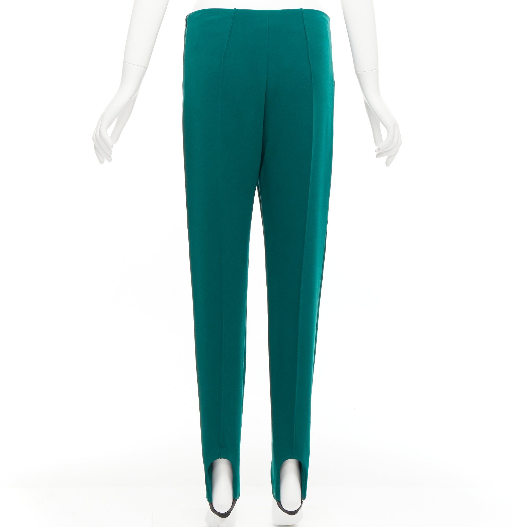 Marni MARNI green pleat front stirrup jodphur pants IT38 XS Size 26" / US 2 / IT 38 - 5 Thumbnail