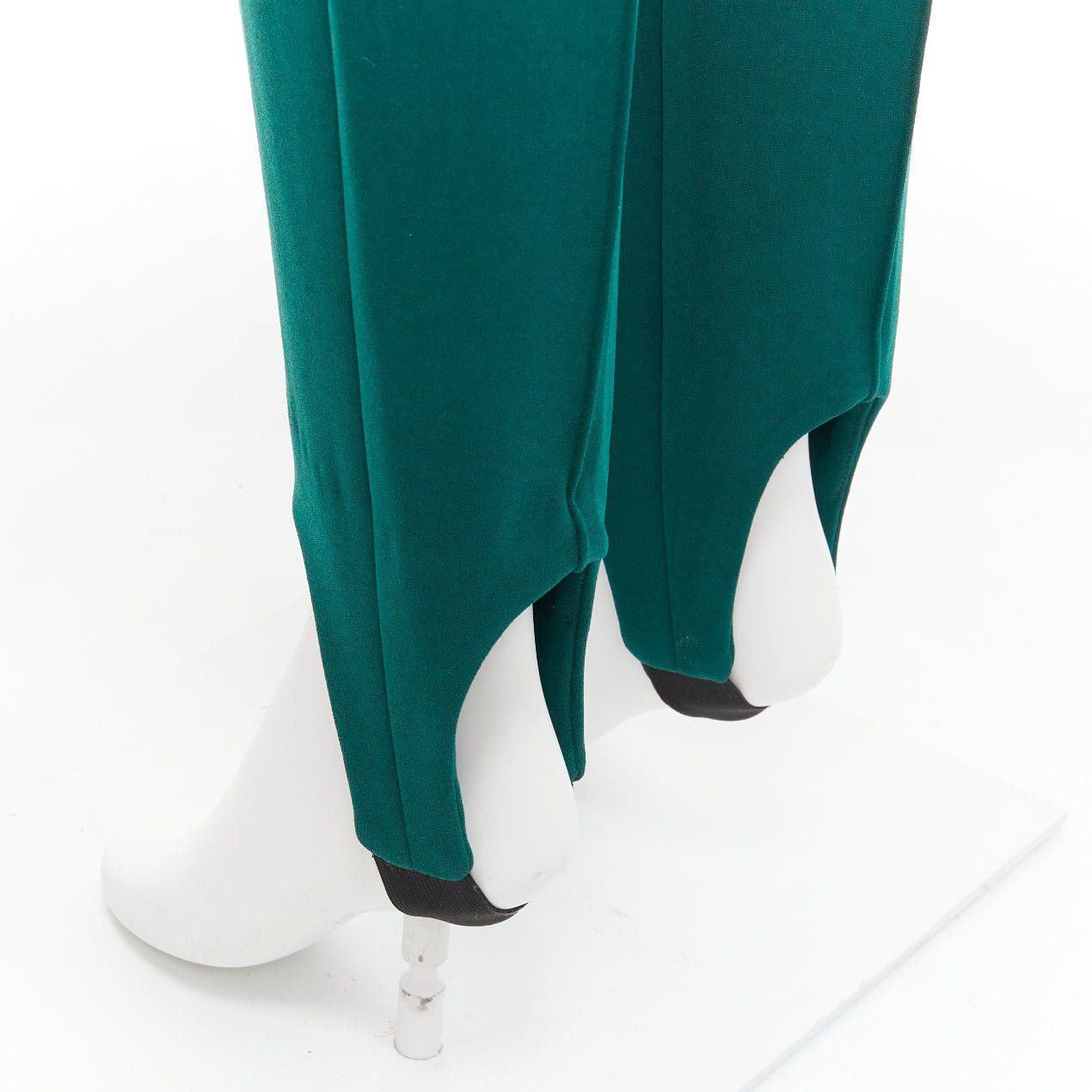 Marni MARNI green pleat front stirrup jodphur pants IT38 XS Size 26" / US 2 / IT 38 - 2 Thumbnail