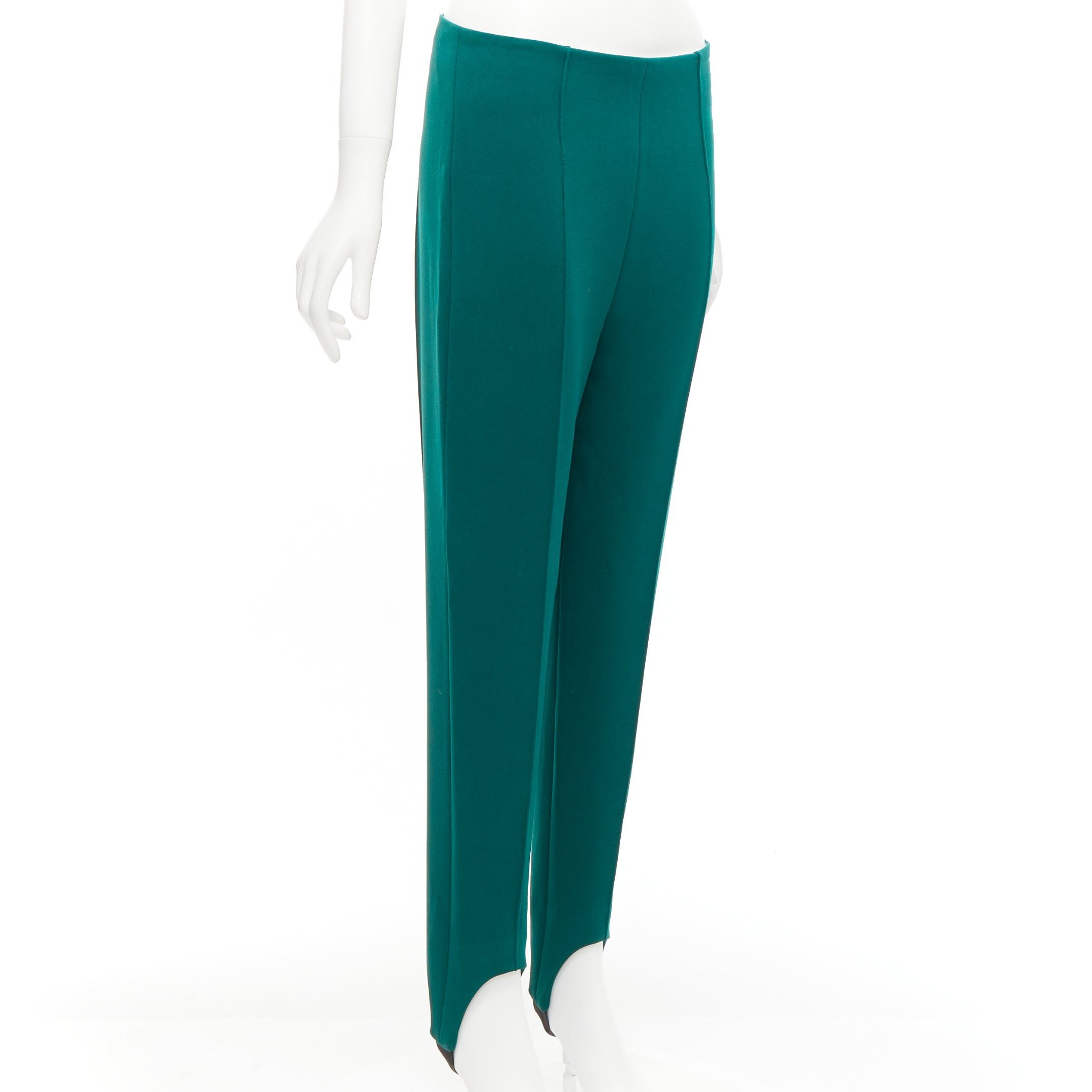 Marni MARNI green pleat front stirrup jodphur pants IT38 XS Size 26" / US 2 / IT 38 - 3 Thumbnail