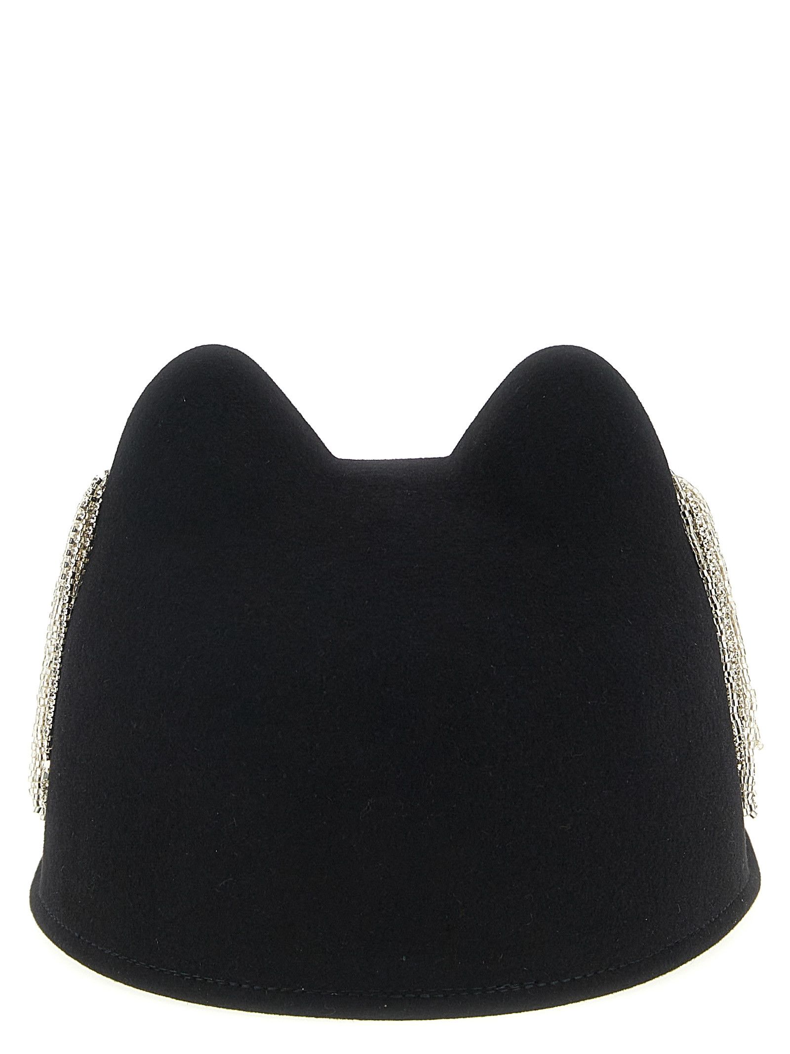 Maison Michel 'Jamie' hat with crystals Size ONE SIZE - 3 Thumbnail