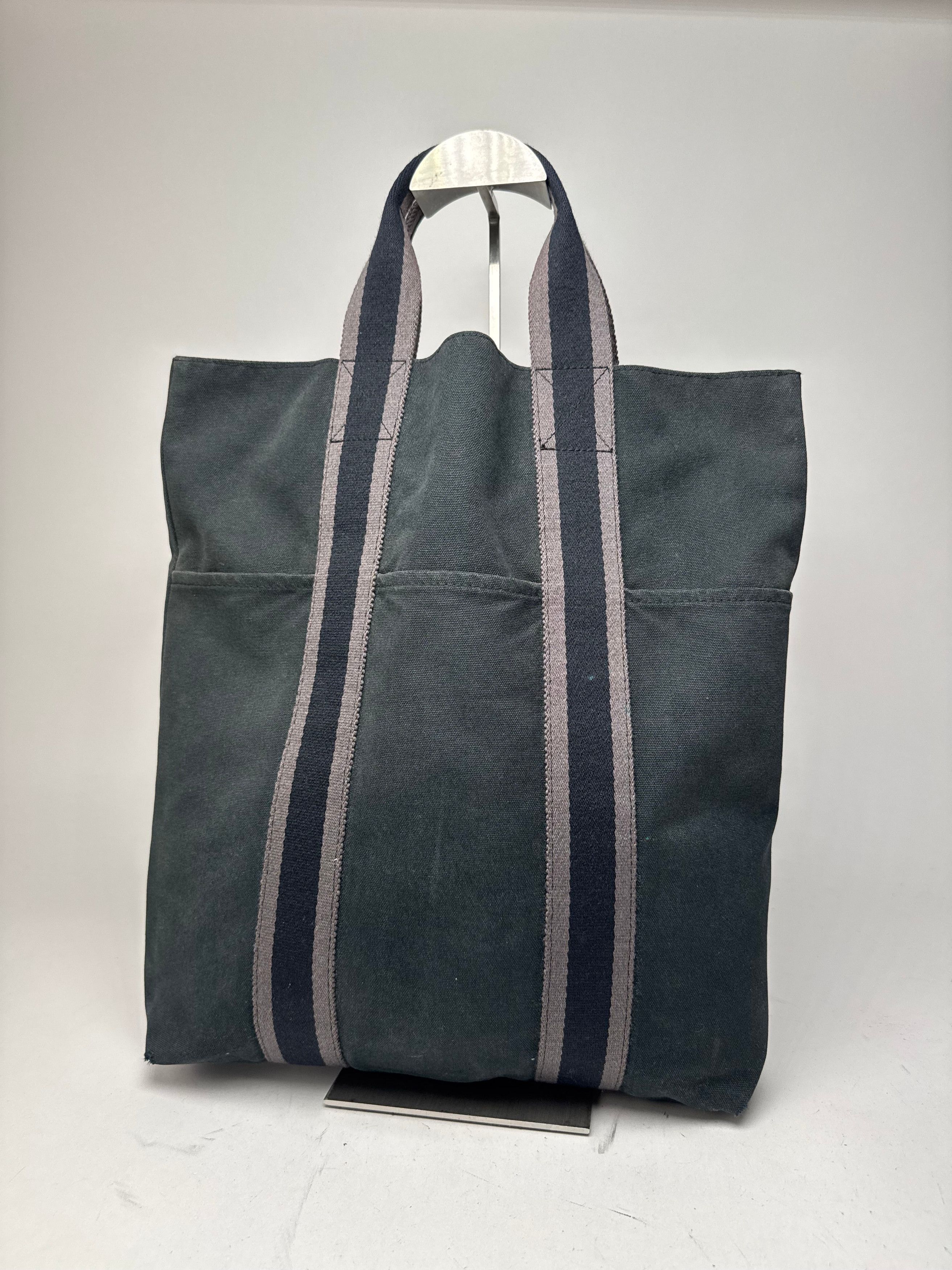 Other Vintage Hermes Canvas Tote bag black Size ONE SIZE - 15 Thumbnail