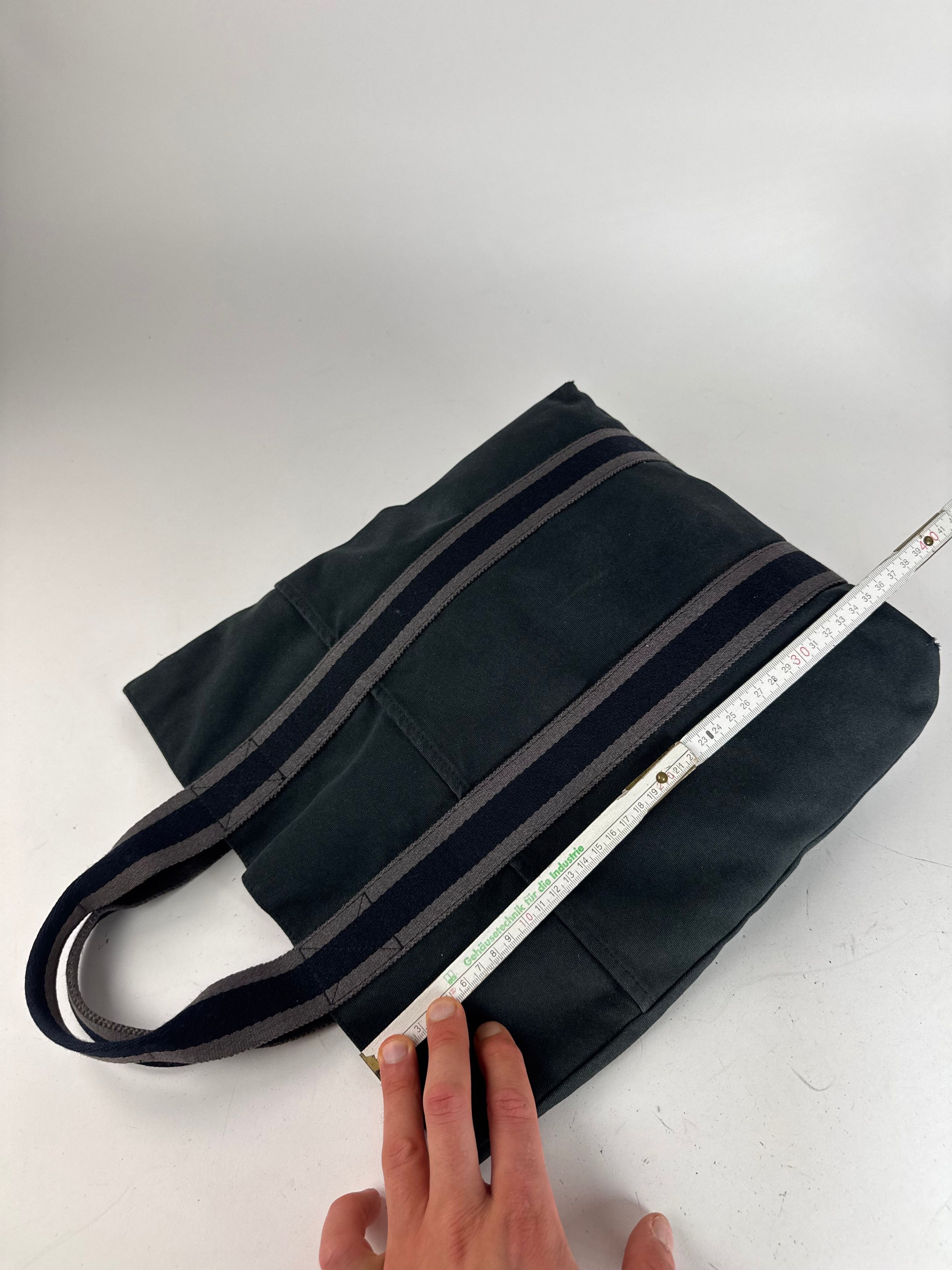 Other Vintage Hermes Canvas Tote bag black Size ONE SIZE - 11 Thumbnail