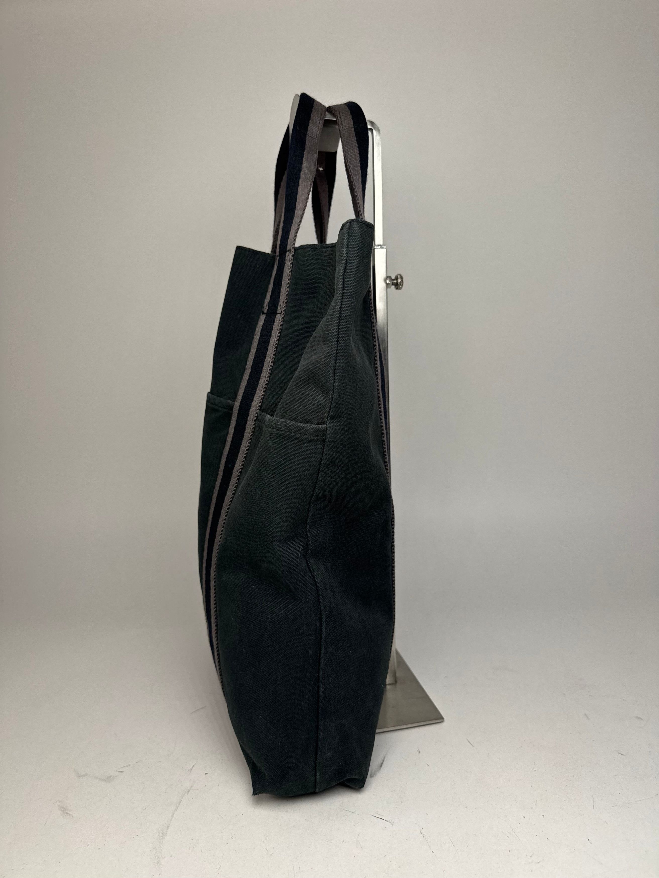Other Vintage Hermes Canvas Tote bag black Size ONE SIZE - 8 Thumbnail