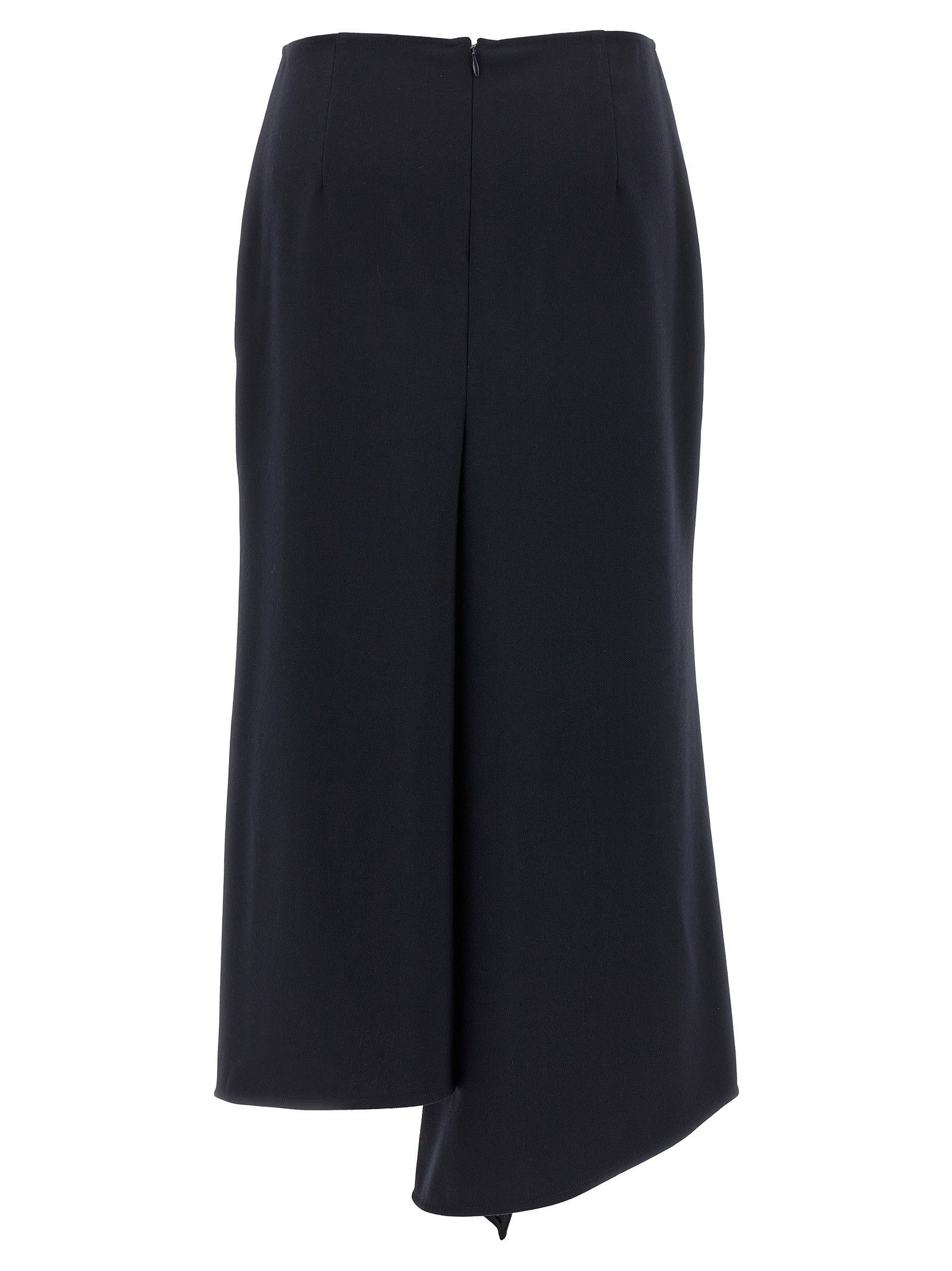 \'Kick Detail\' skirt