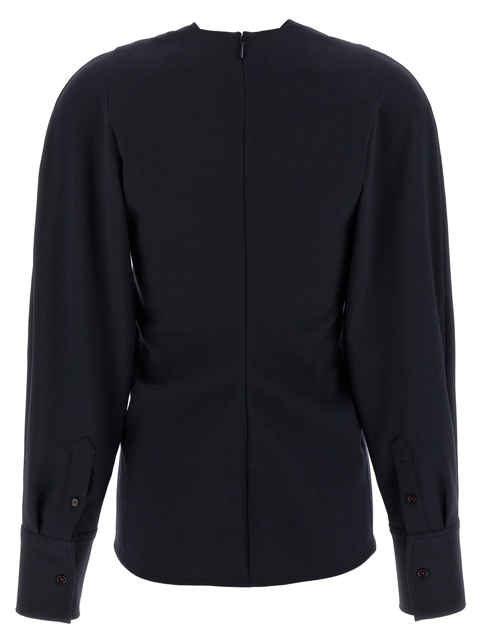 Victoria Beckham 'Twist Detail' blouse Size M / US 6-8 / IT 42-44 - 2 Thumbnail