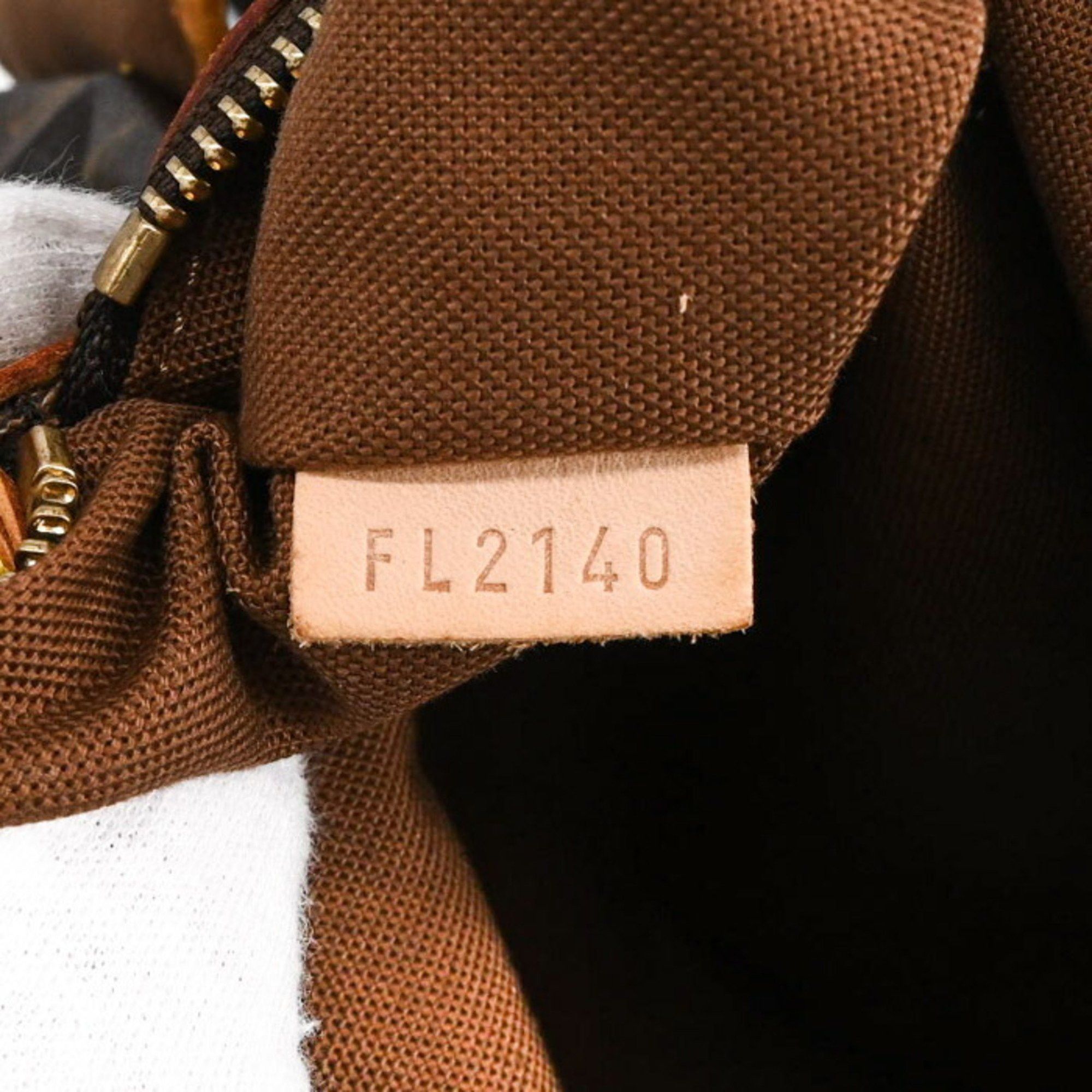 Louis Vuitton LOUIS VUITTON Sac Ado Bosphor Monogram Backpack, Brown Leather, M40107 Size ONE SIZE - 17 Thumbnail