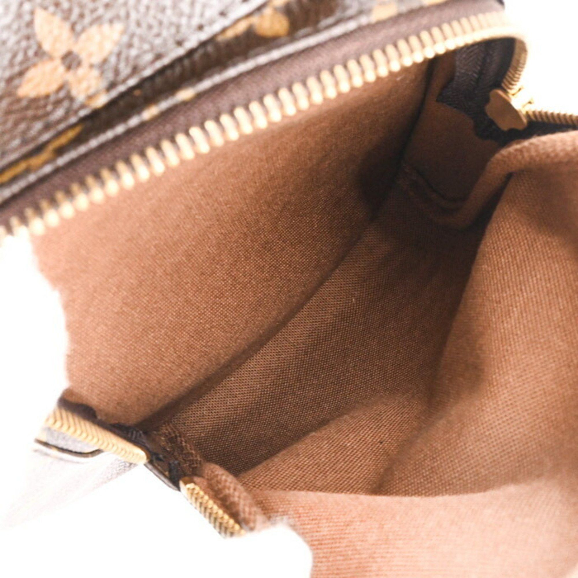 Louis Vuitton LOUIS VUITTON Sac Ado Bosphor Monogram Backpack, Brown Leather, M40107 Size ONE SIZE - 11 Thumbnail