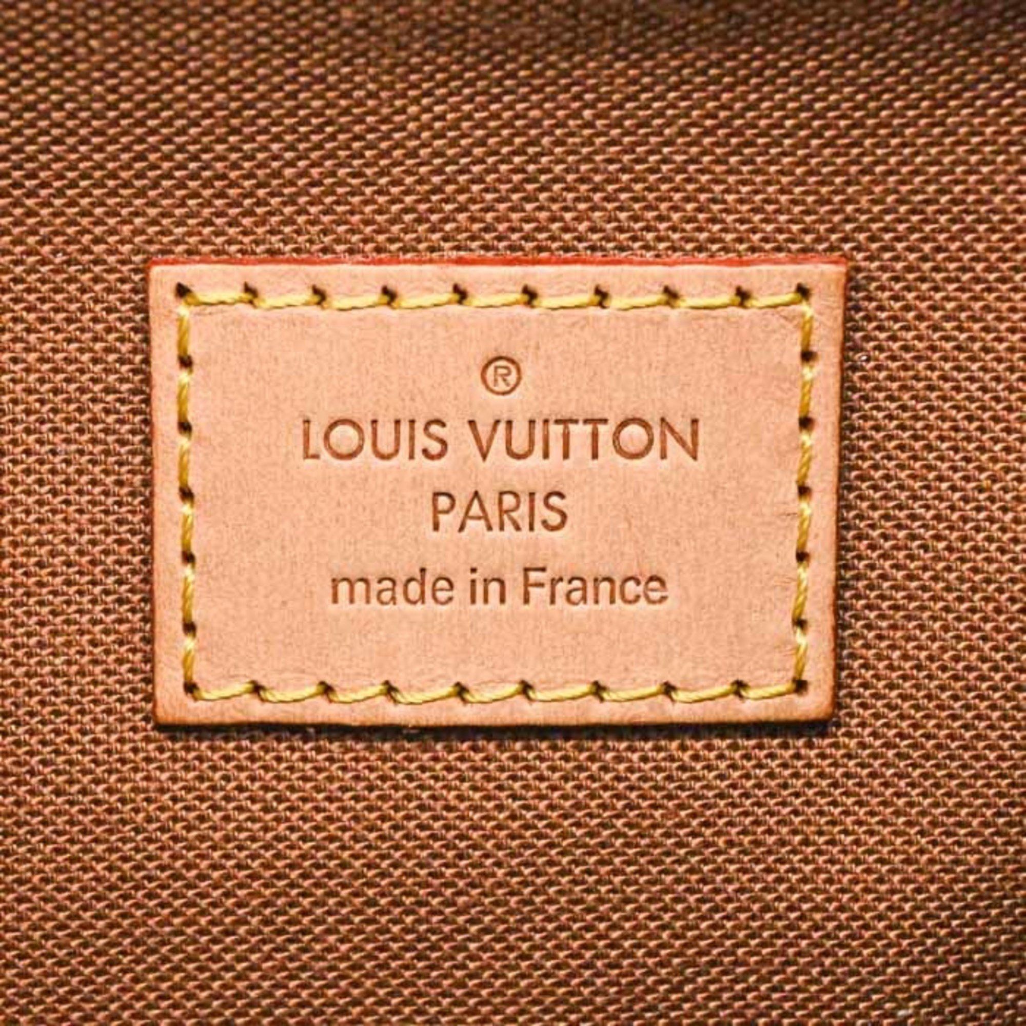 Louis Vuitton LOUIS VUITTON Sac Ado Bosphor Monogram Backpack, Brown Leather, M40107 Size ONE SIZE - 20 Thumbnail