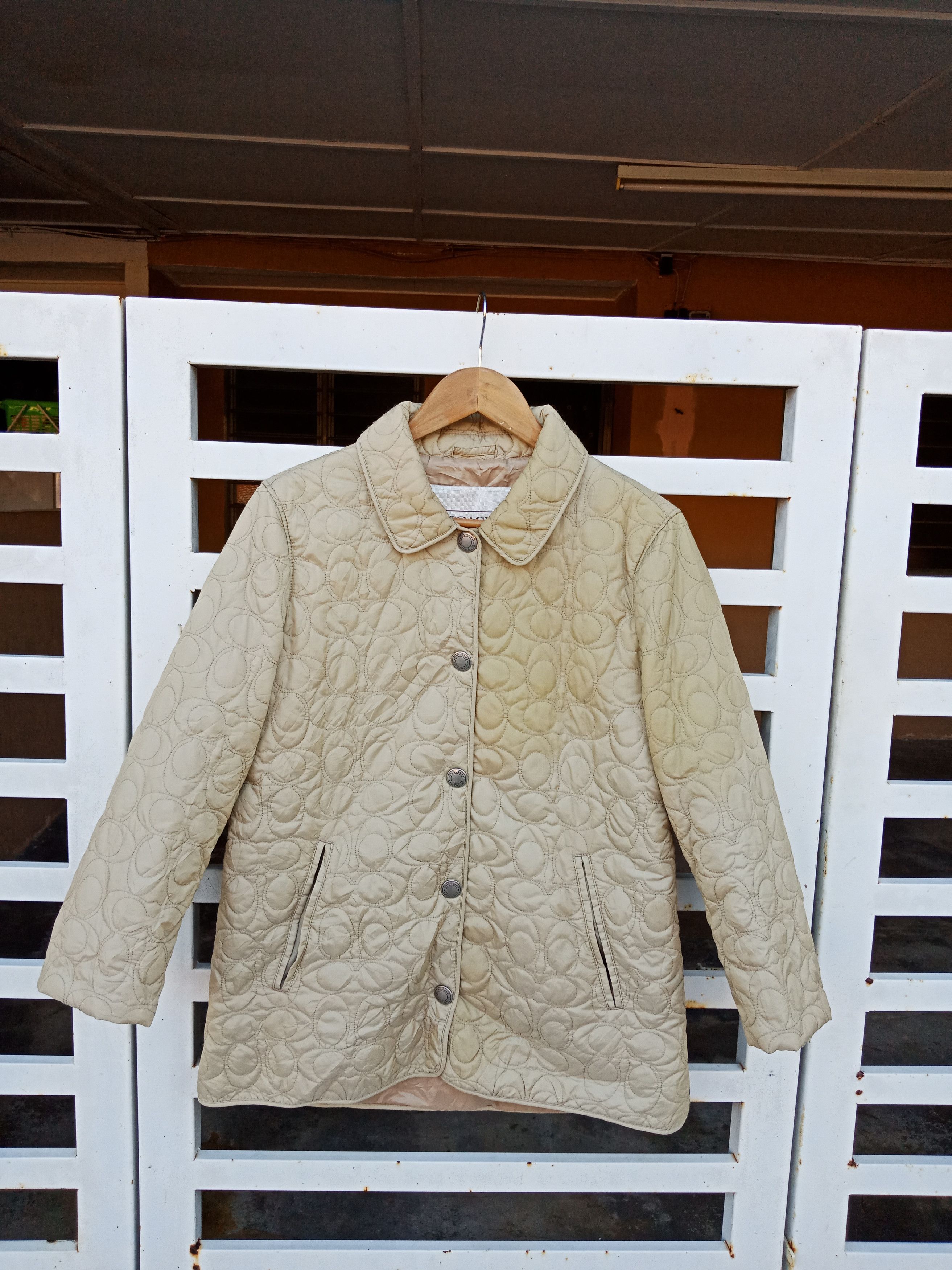 Coach Luxury Coach Quilted Monogram Light Jacket Size US M / EU 48-50 / 2 - 2 Thumbnail