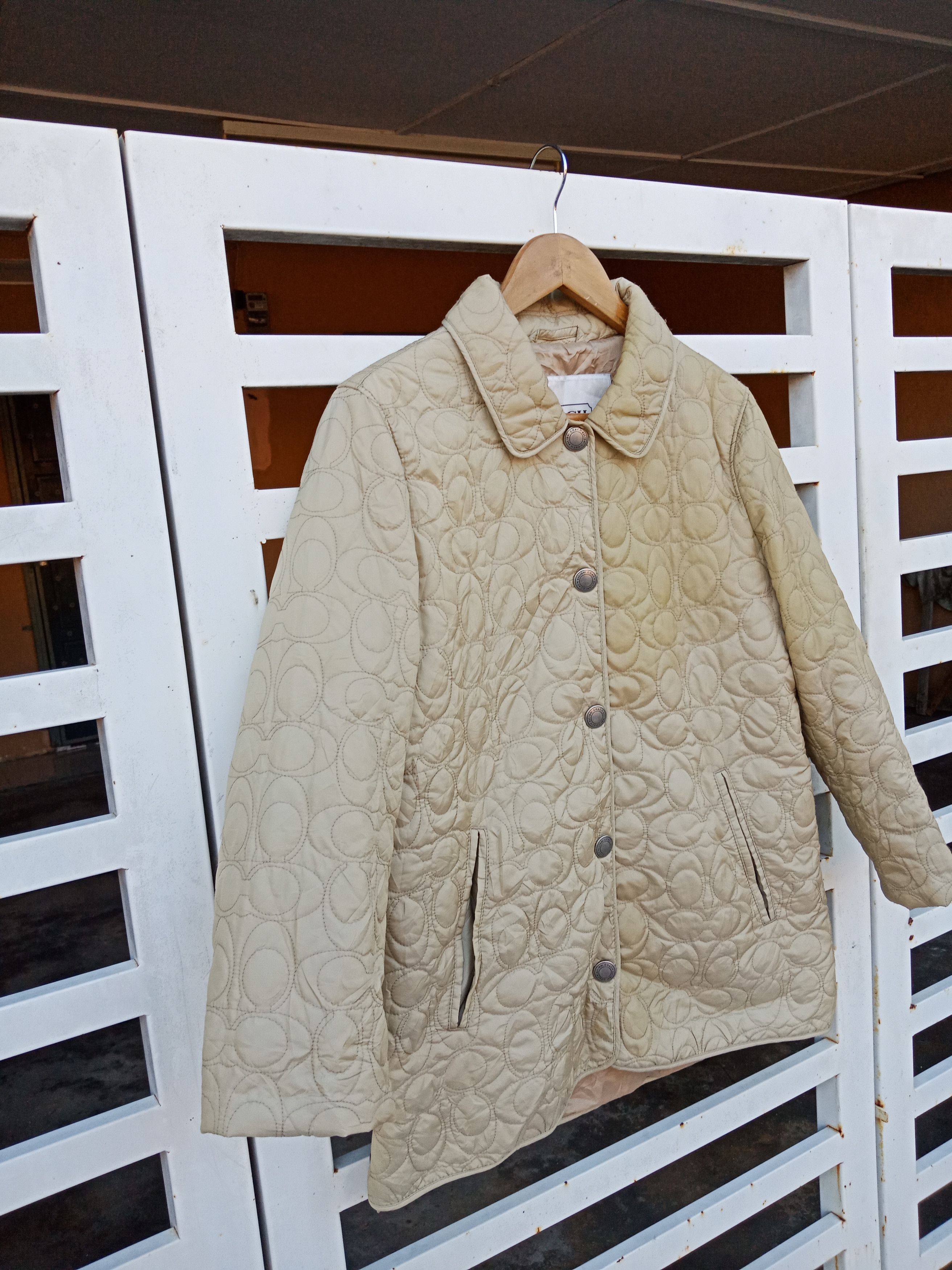 Coach Luxury Coach Quilted Monogram Light Jacket Size US M / EU 48-50 / 2 - 4 Thumbnail