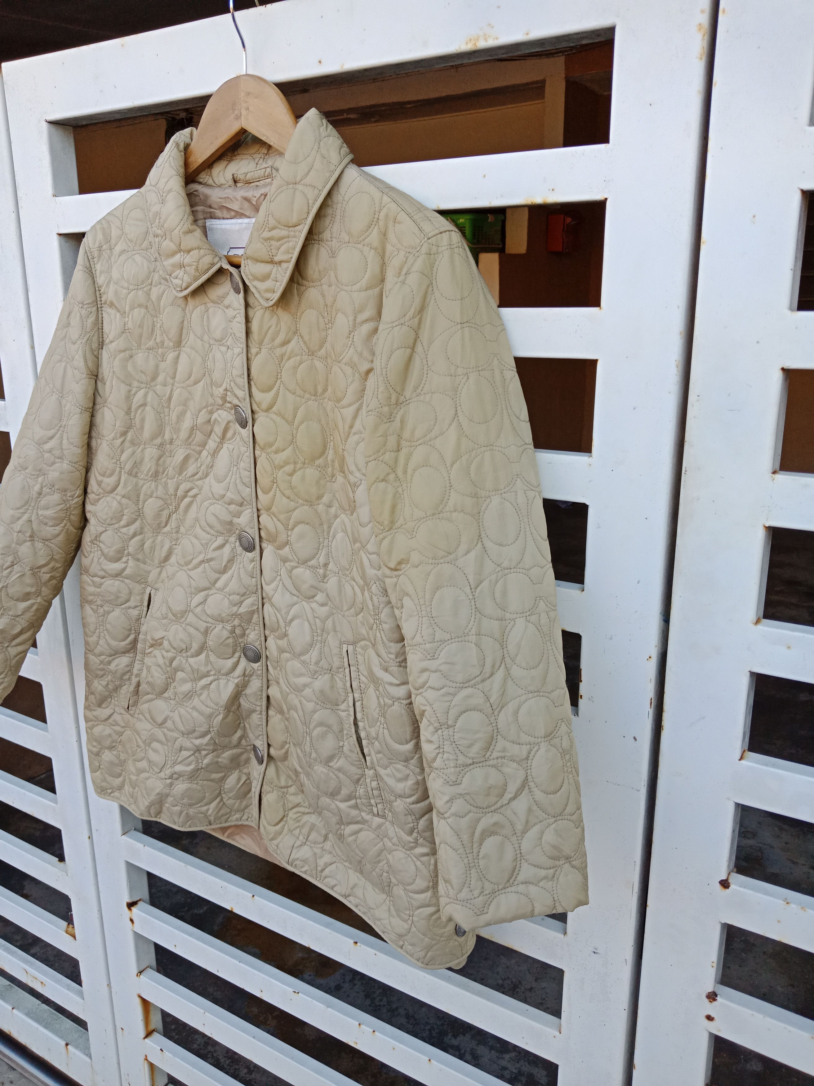 Coach Luxury Coach Quilted Monogram Light Jacket Size US M / EU 48-50 / 2 - 3 Thumbnail