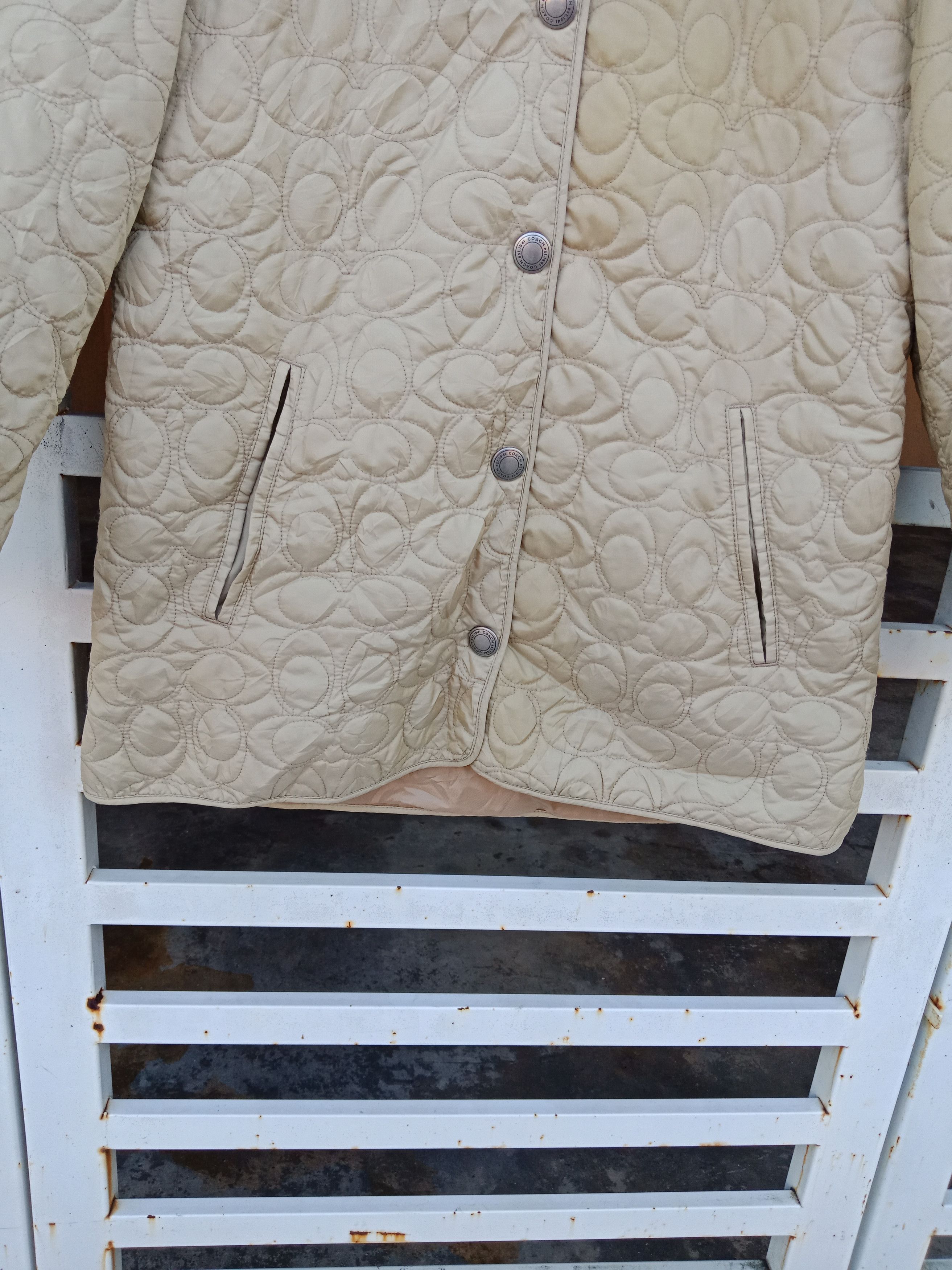Coach Luxury Coach Quilted Monogram Light Jacket Size US M / EU 48-50 / 2 - 6 Thumbnail