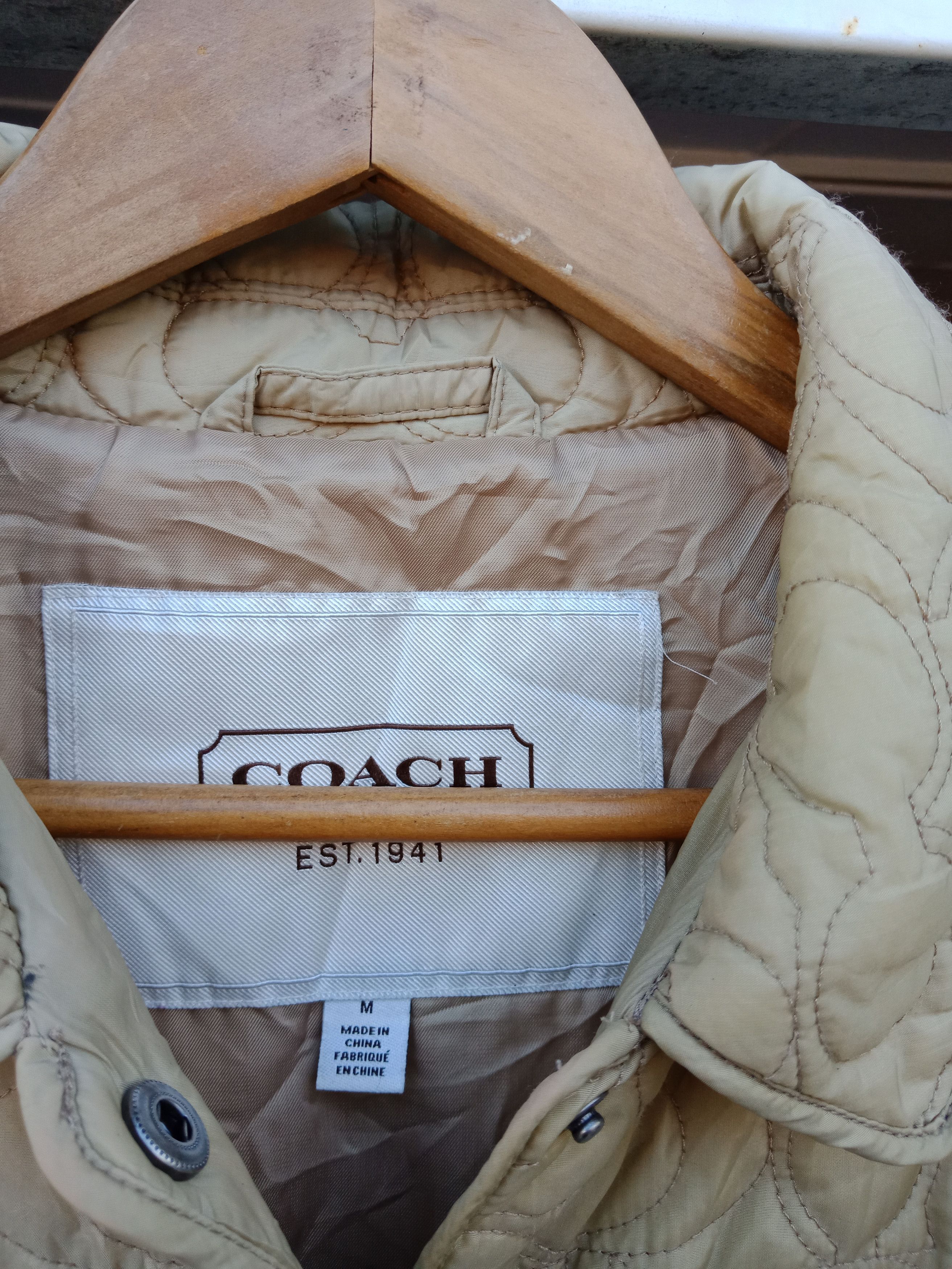 Coach Luxury Coach Quilted Monogram Light Jacket Size US M / EU 48-50 / 2 - 9 Thumbnail