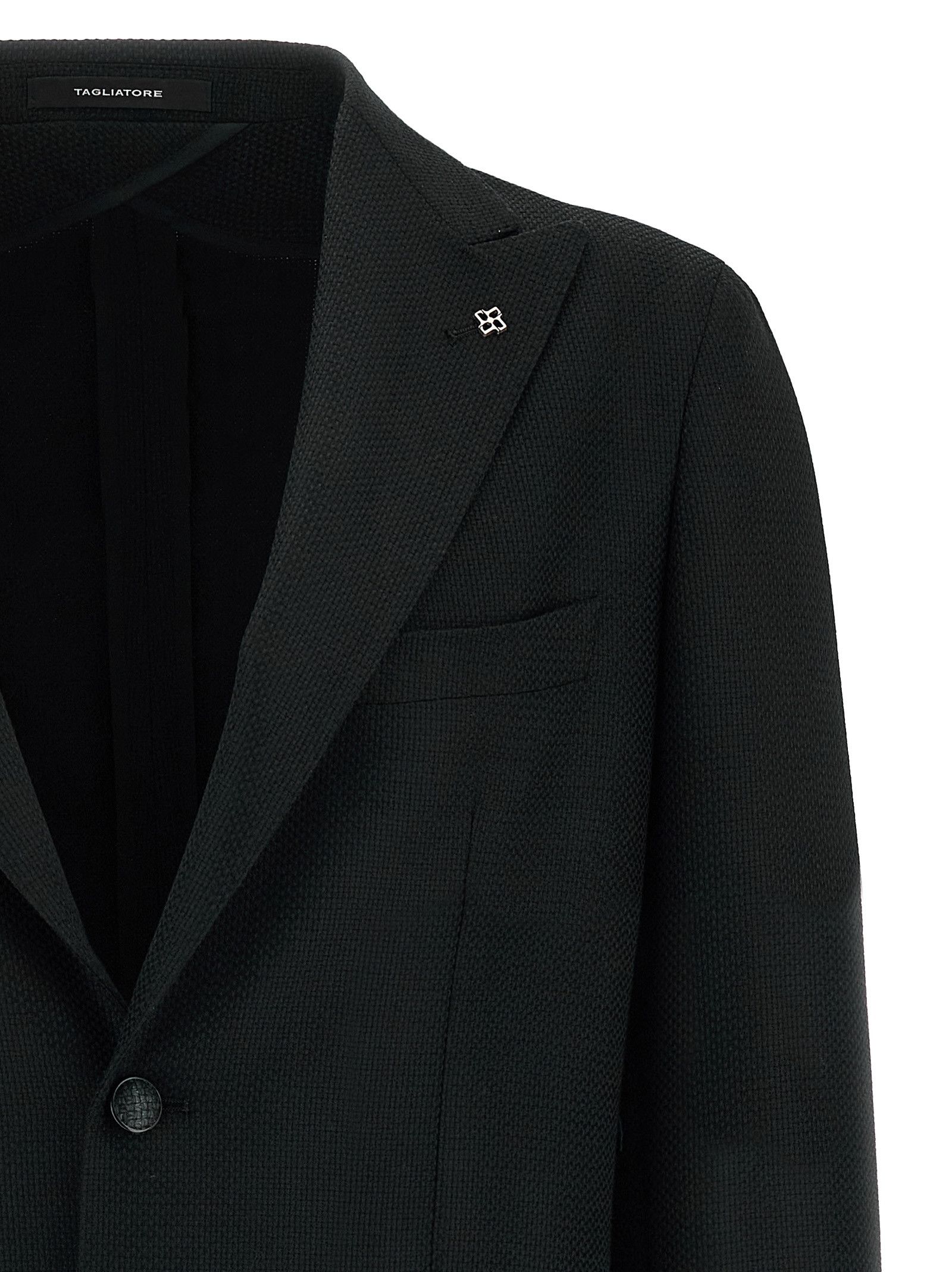 Tagliatore Micro squares blazer Size US XL / EU 56 / 4 - 3 Thumbnail