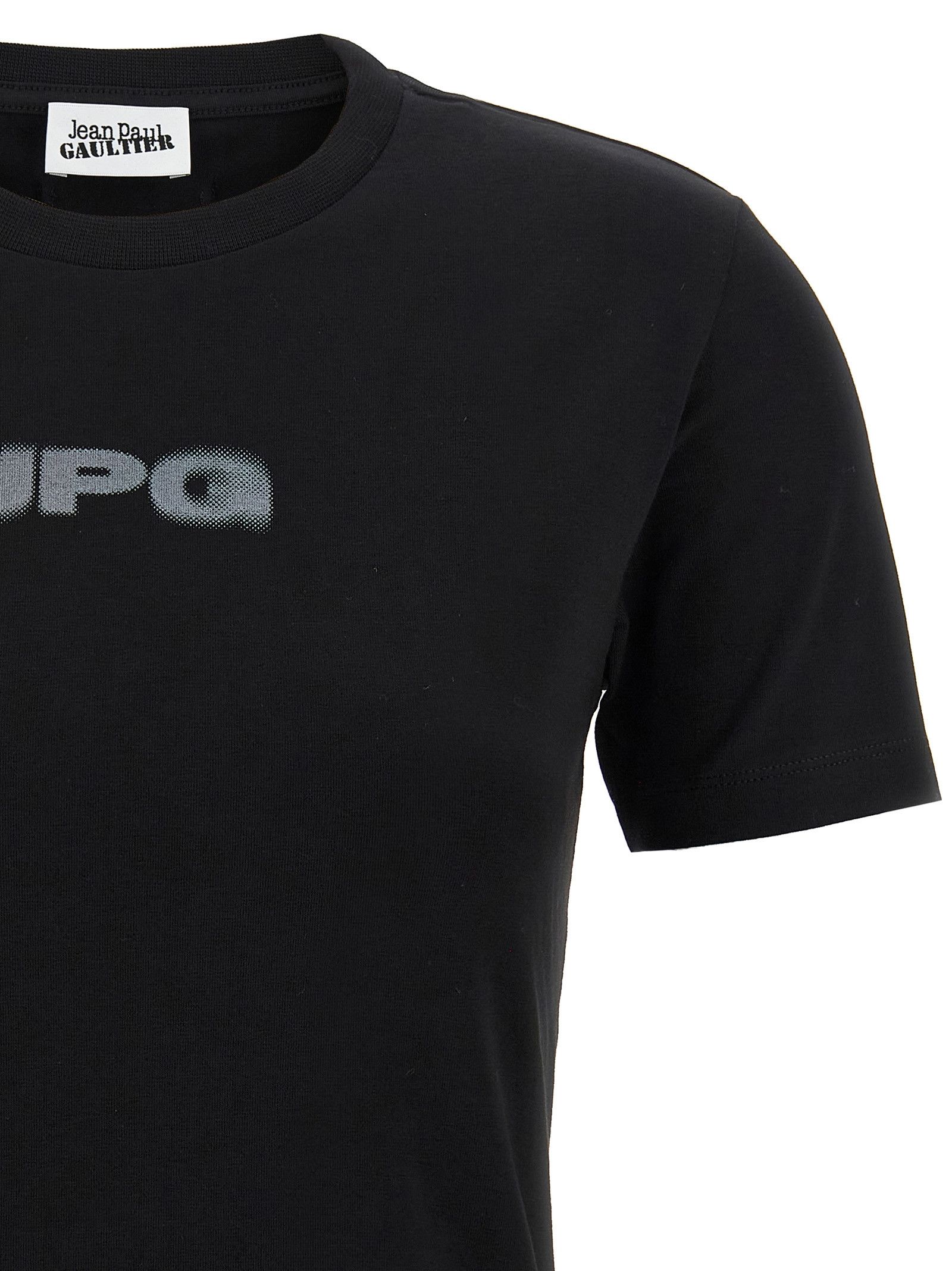 Jean Paul Gaultier 'The Black JPG Baby Tee' T-shirt Size S / US 4 / IT 40 - 3 Thumbnail