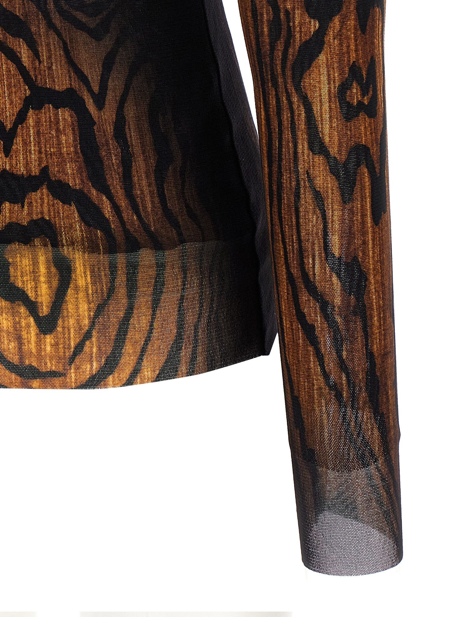 Jean Paul Gaultier 'Wood' top Size XS / US 0-2 / IT 36-38 - 4 Thumbnail