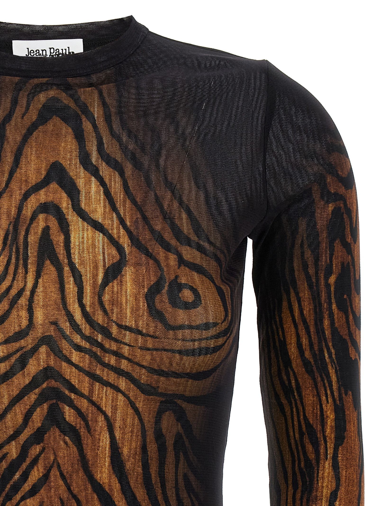 Jean Paul Gaultier 'Wood' top Size XS / US 0-2 / IT 36-38 - 3 Thumbnail