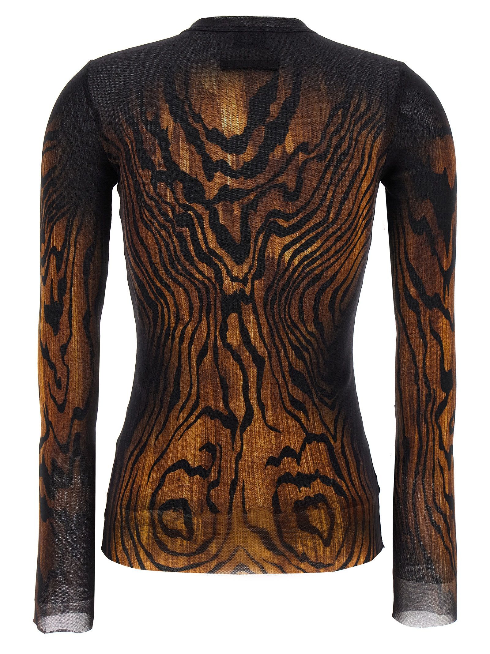 Jean Paul Gaultier 'Wood' top Size XS / US 0-2 / IT 36-38 - 2 Thumbnail