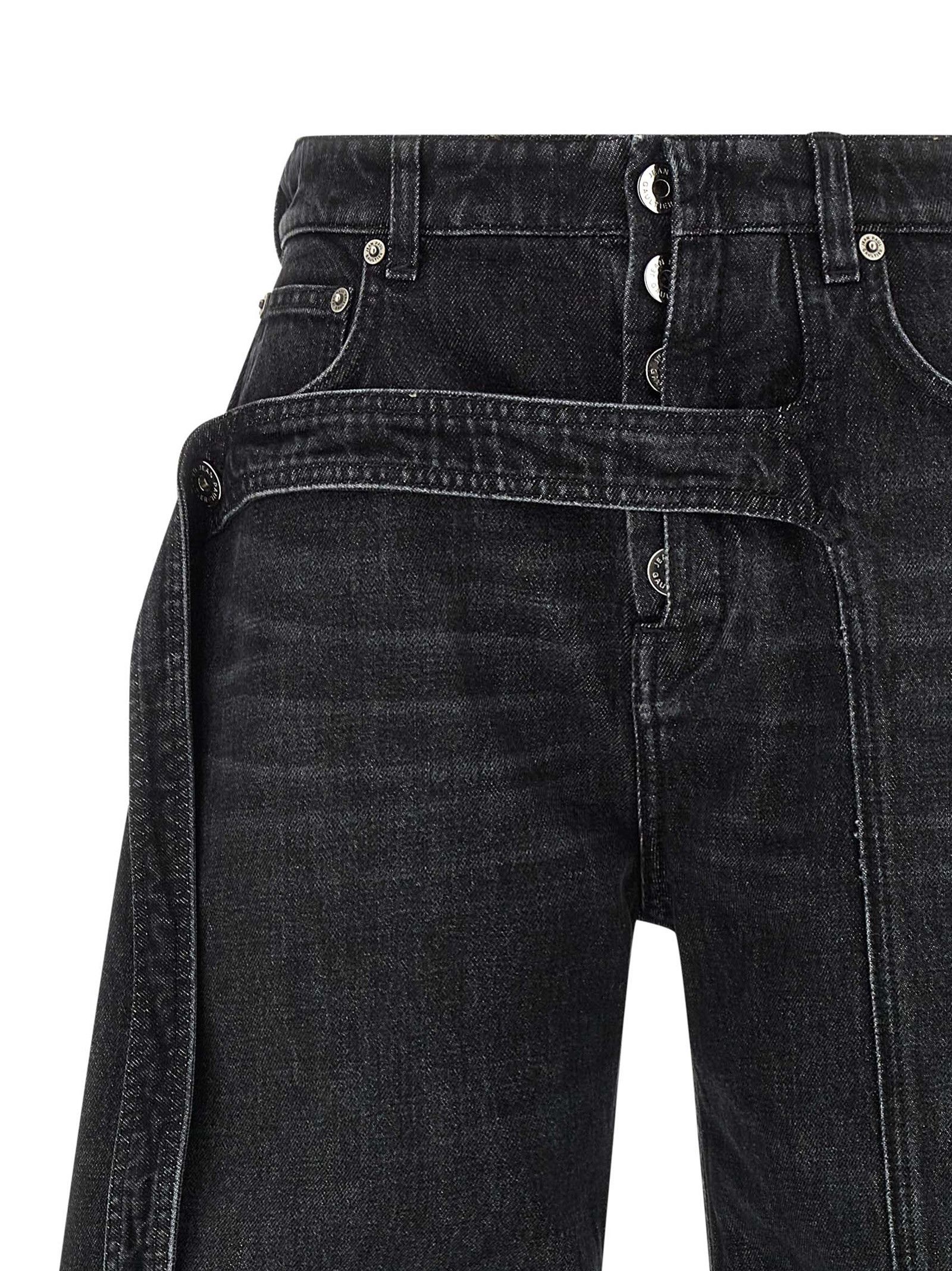 Jean Paul Gaultier Low waist jeans Size 23" - 3 Thumbnail