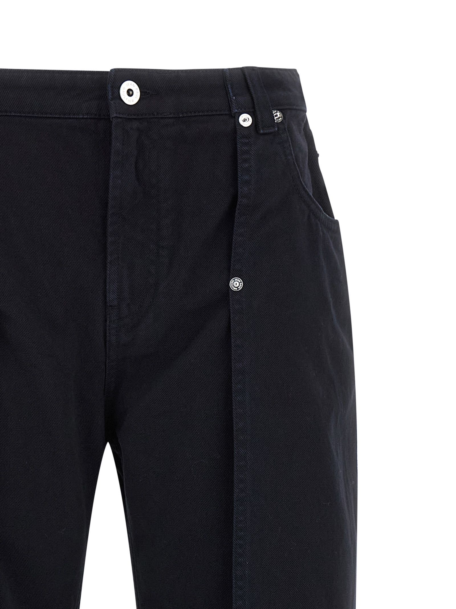 Jean Paul Gaultier 'The Snap-Button Denim' jeans Size 26" / US 2 / IT 38 - 3 Thumbnail