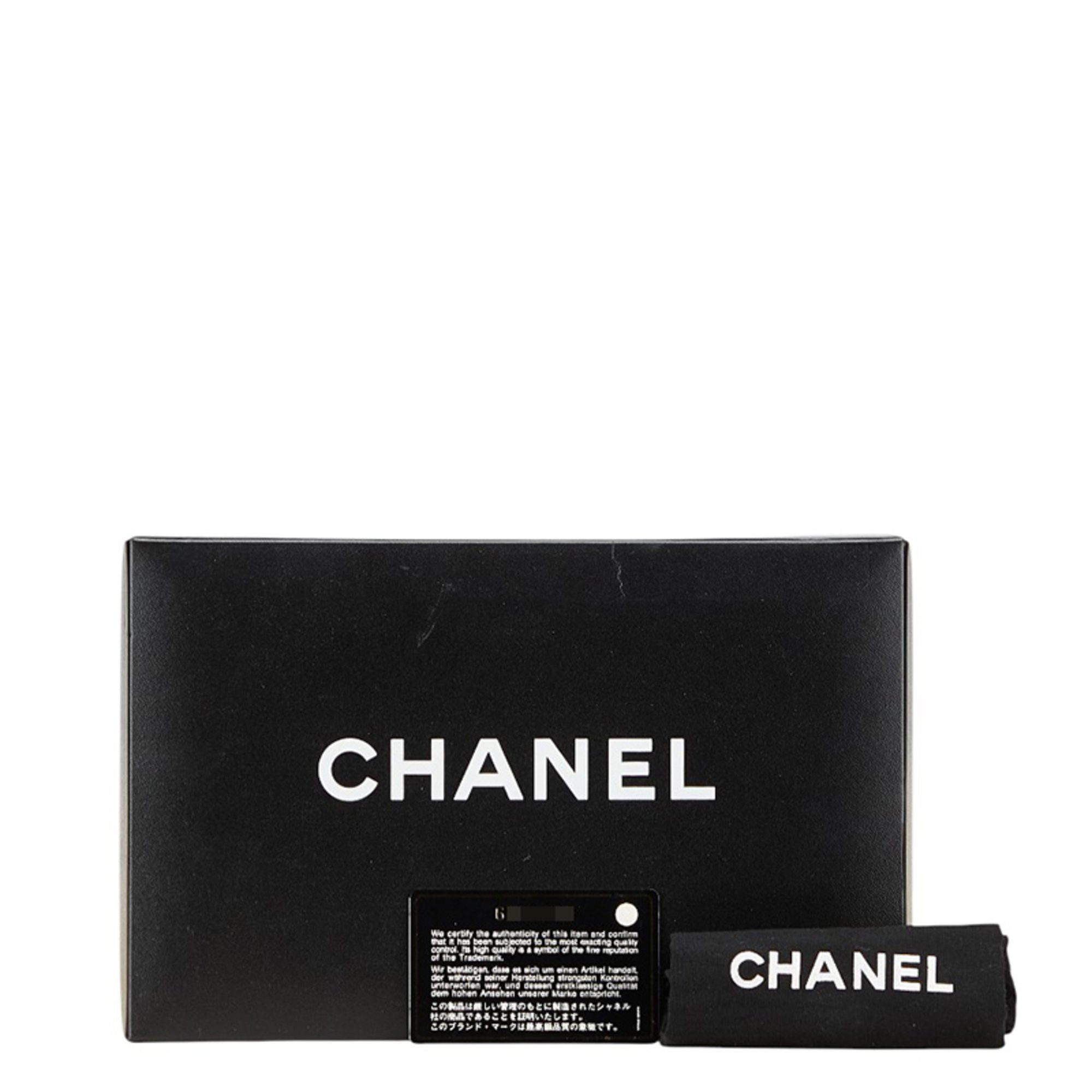 Chanel CHANEL Mini Matelasse Coco Mark Chain Shoulder Bag in Black Lambskin for Women Size ONE SIZE - 12 Thumbnail