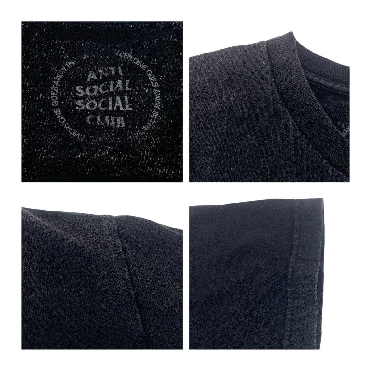 Other Other Anti Social Social Club Cotton T-shirt Cotton T-Shirts DUTY FREE for USA Size ONE SIZE - 4 Thumbnail
